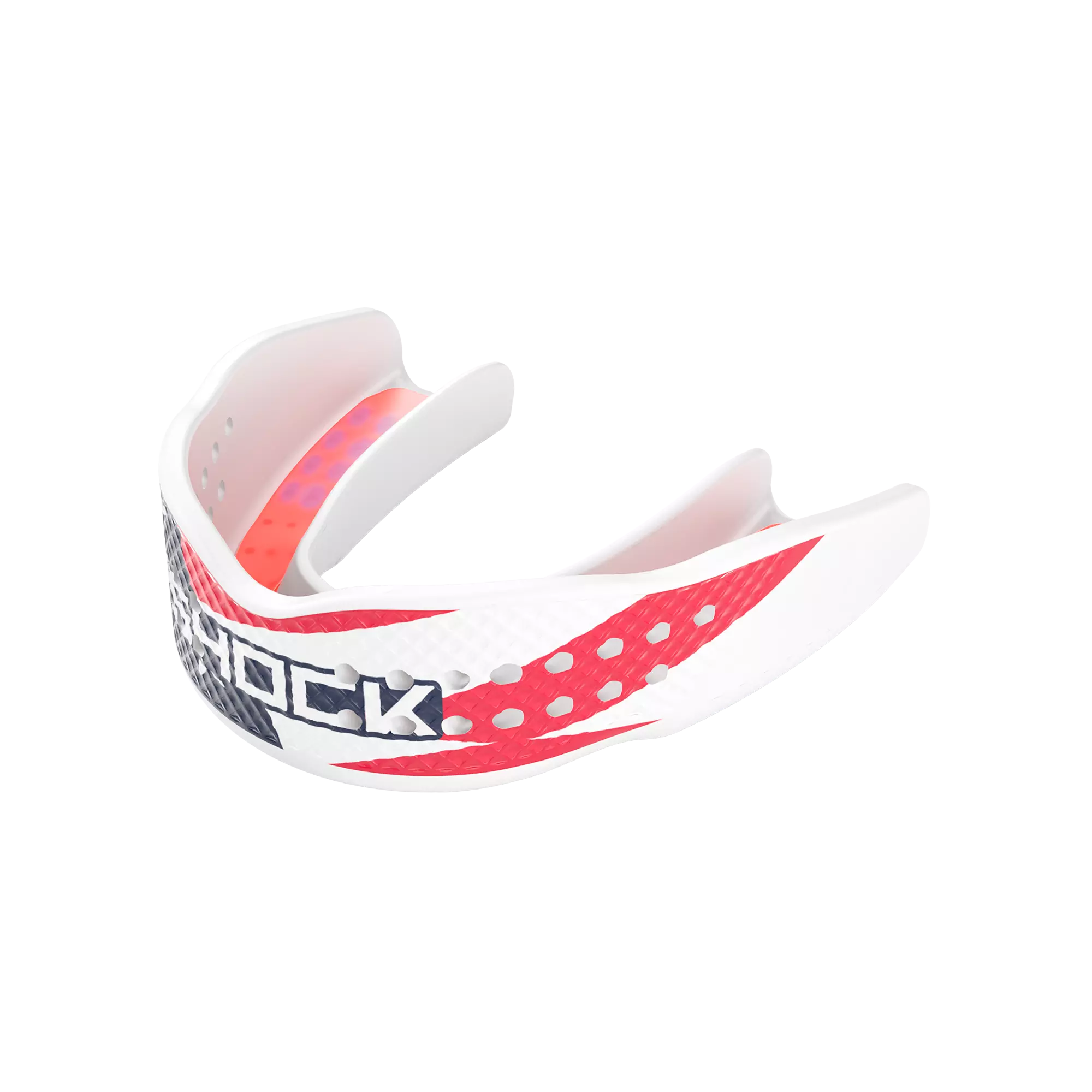 Shock Doctor Trash Talker Stars and Stripes Mouthguard - RED/WHITE/BLUE
