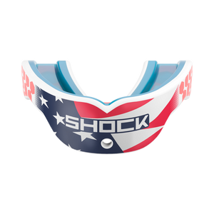 Shock Doctor Youth Chrome Max Air Flow Stars & Stripes Lipguard