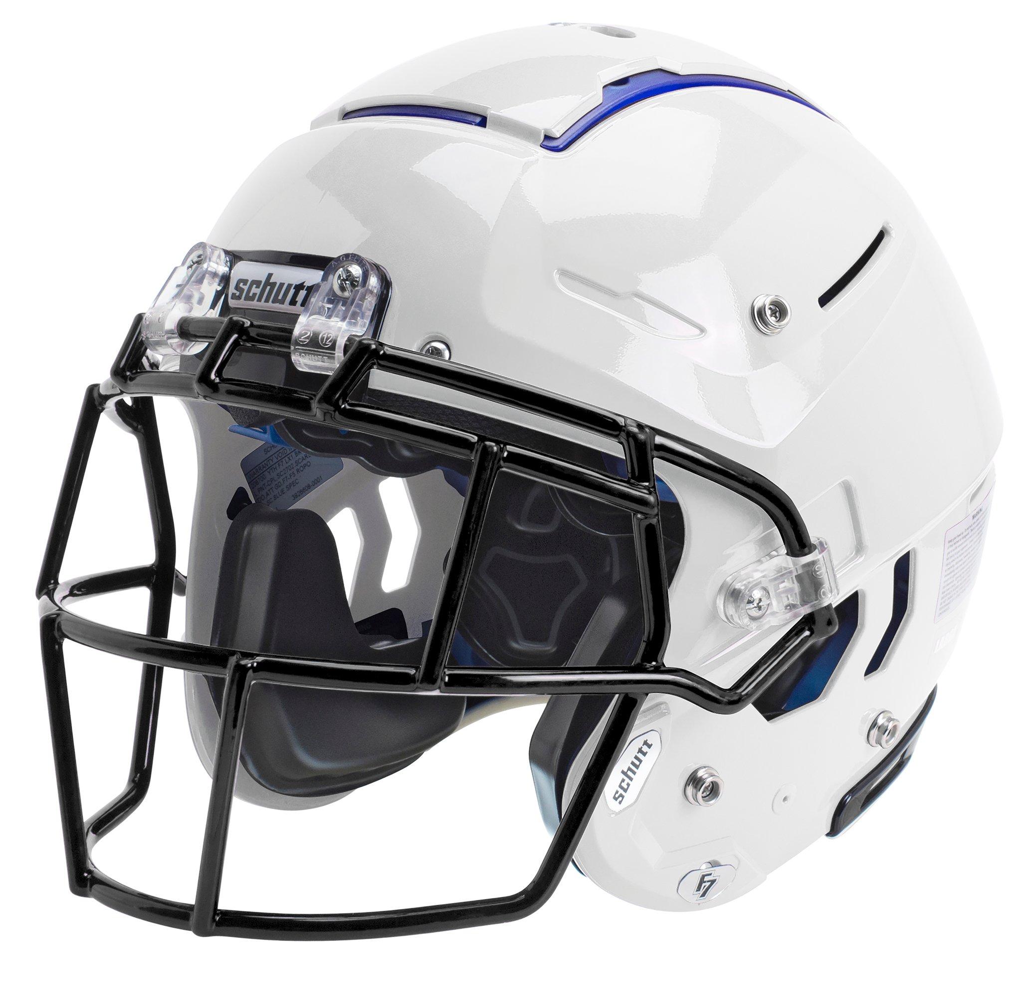 Schutt F7 LX1 Youth Football Helmet (XL, Metallic Silver) atelier