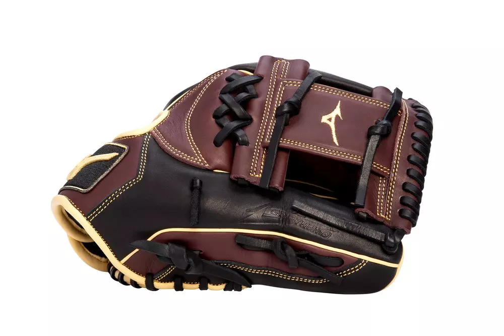 Mizuno MVP Prime 11.75" Baseball Fielders Glove - BLACK/RED
