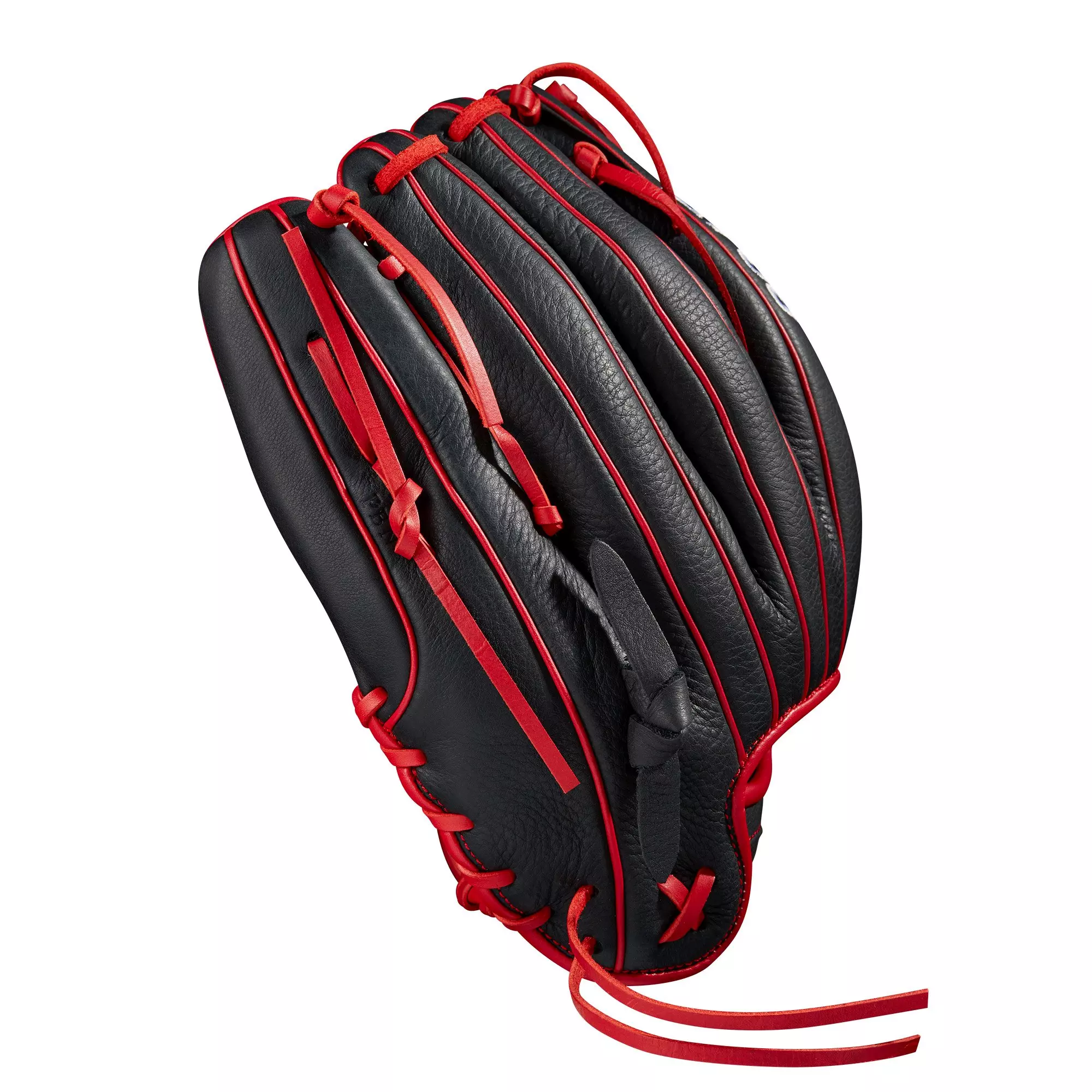Wilson Youth A700 12" Baseball Outfield Glove 2022 - BLACK/RED