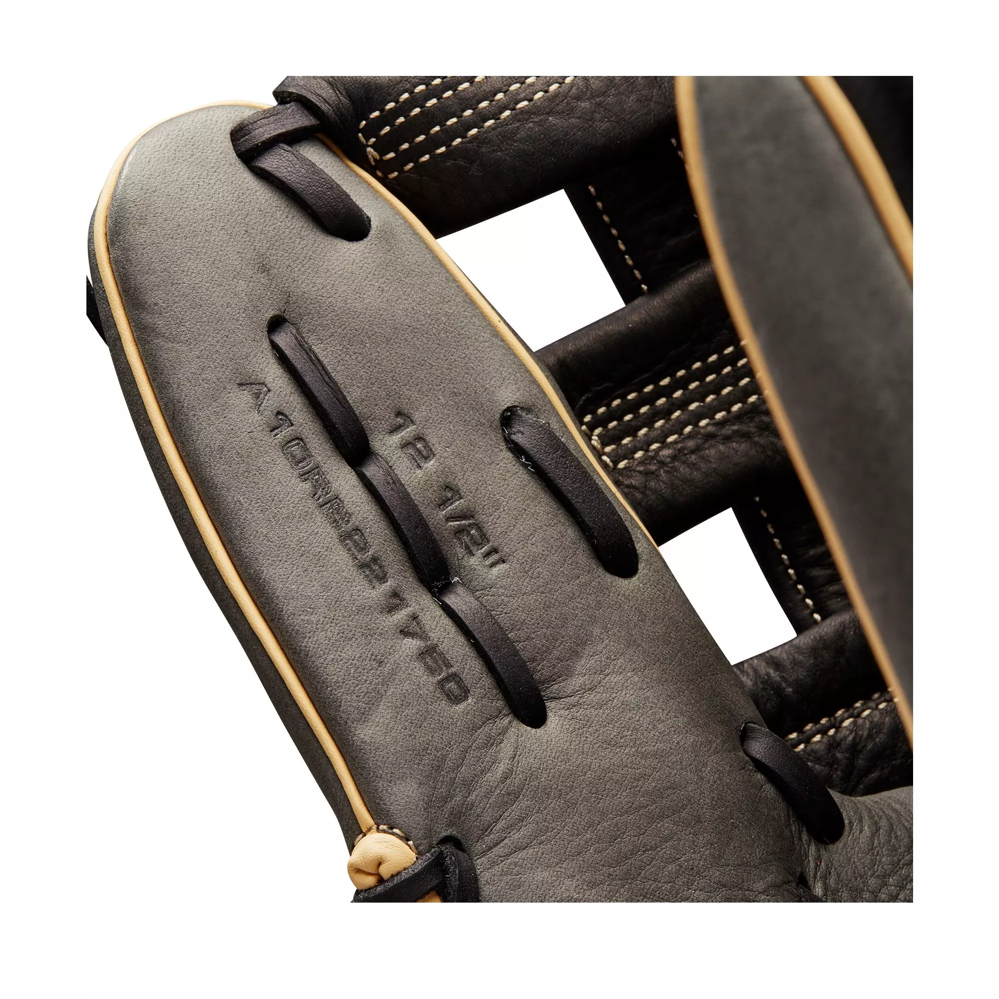 Wilson A1000 1750 12.5" Outfield Baseball Glove 2022 - GREY/BLACK