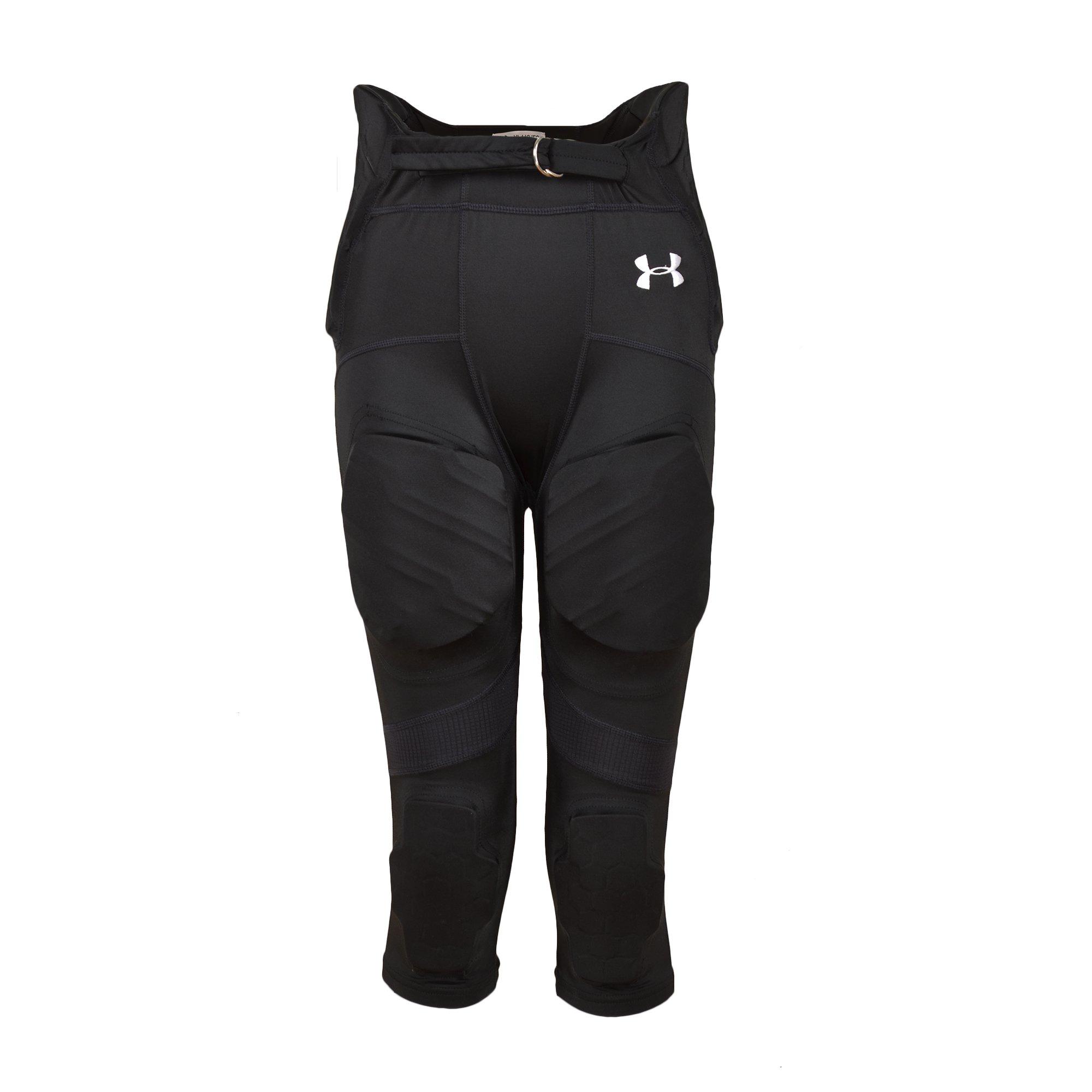 Under Armour Youth Integrated Football Pant - BLACK Thumbnail View 1