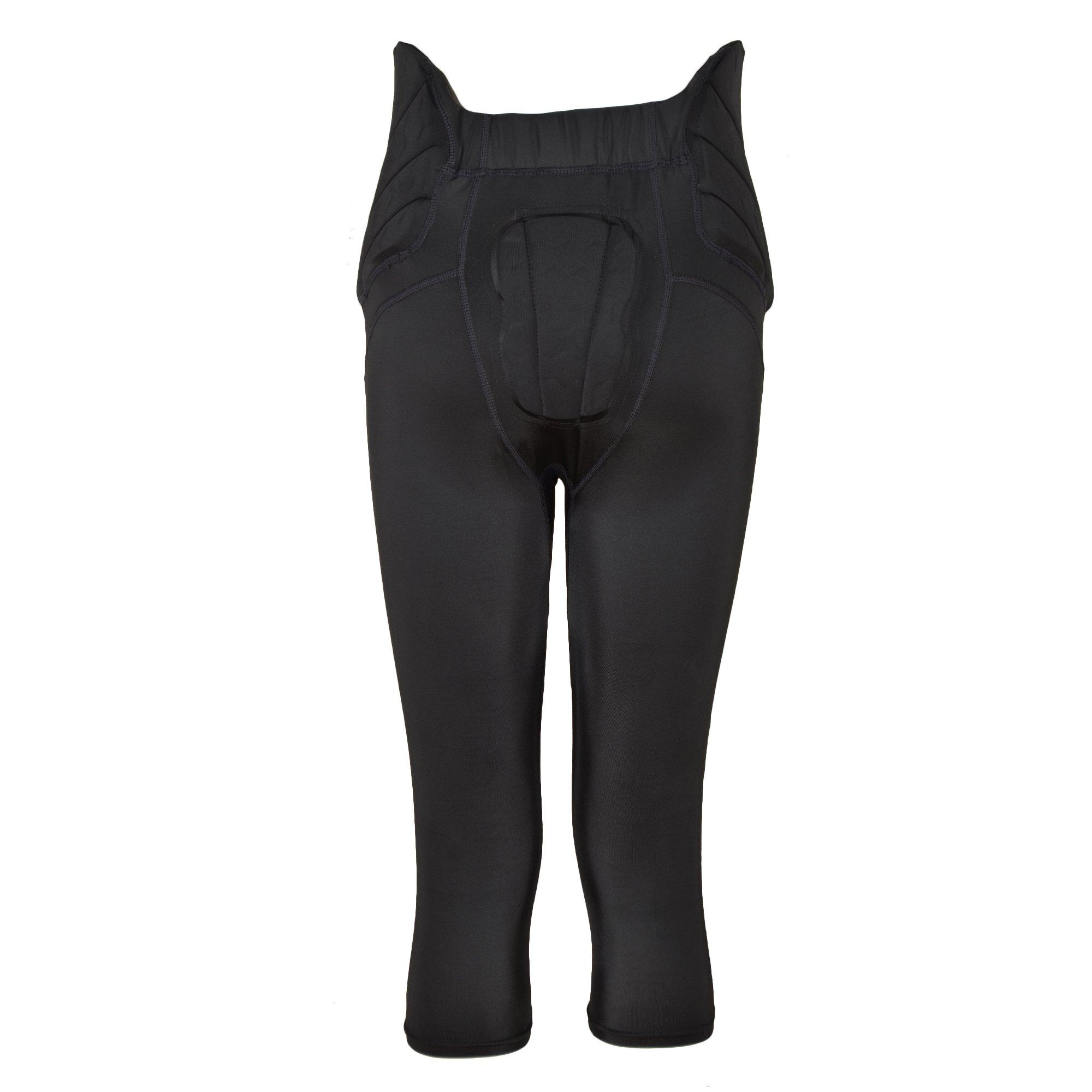 Under Armour Youth Integrated Football Pant - BLACK Thumbnail View 2