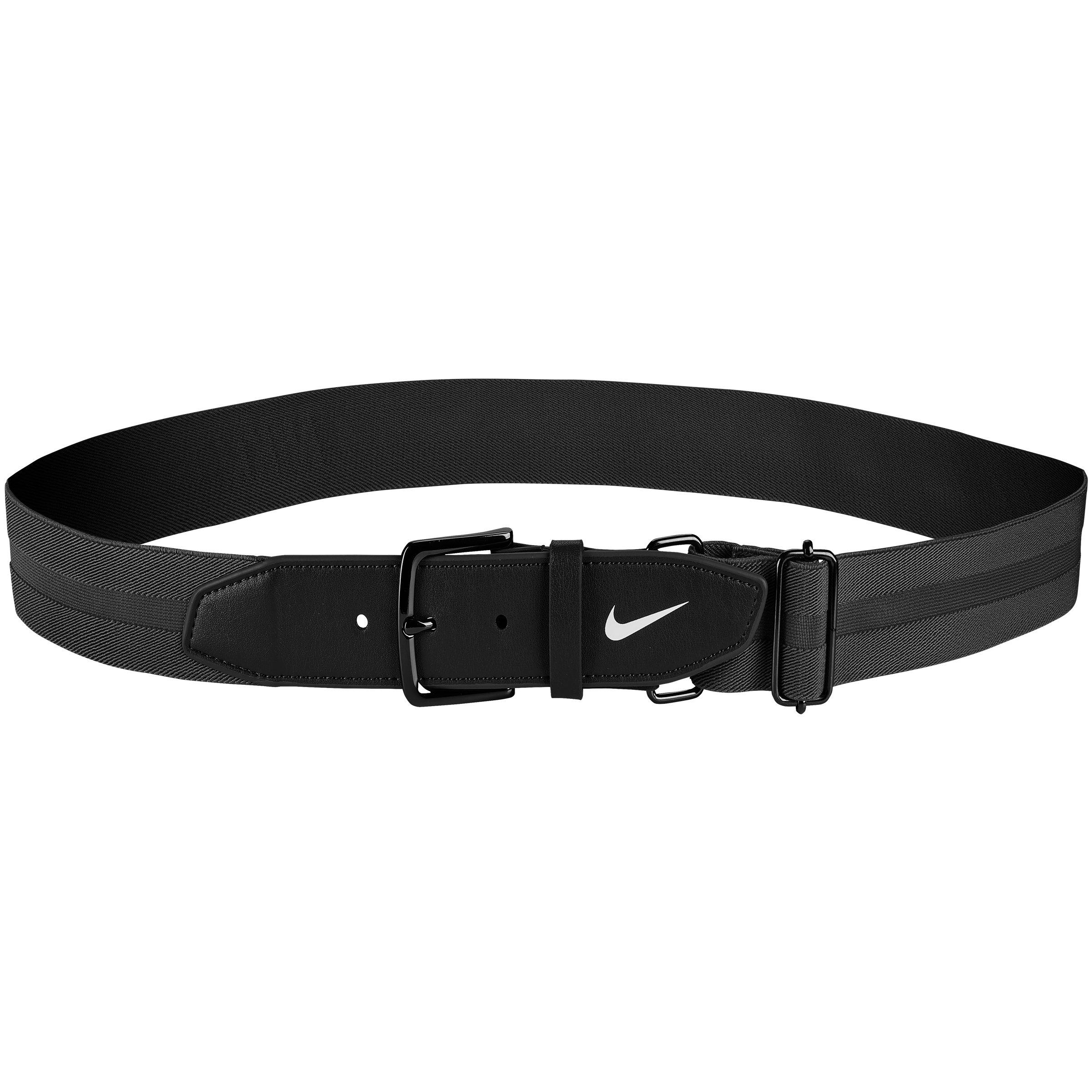 Nike Adult Baseball Belt - Black - BLACK Thumbnail View 1