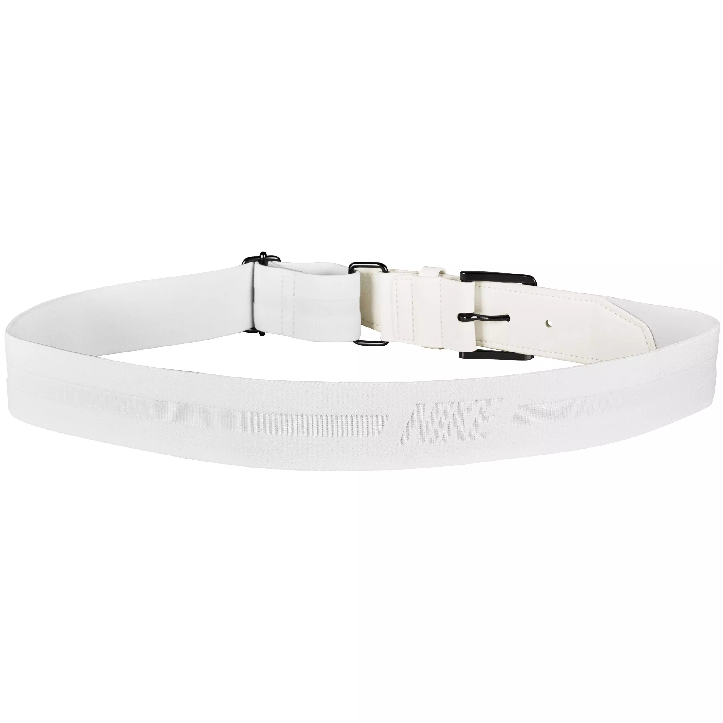 Nike Adult Adjustable 3.0 Baseball Belt - White - WHITE