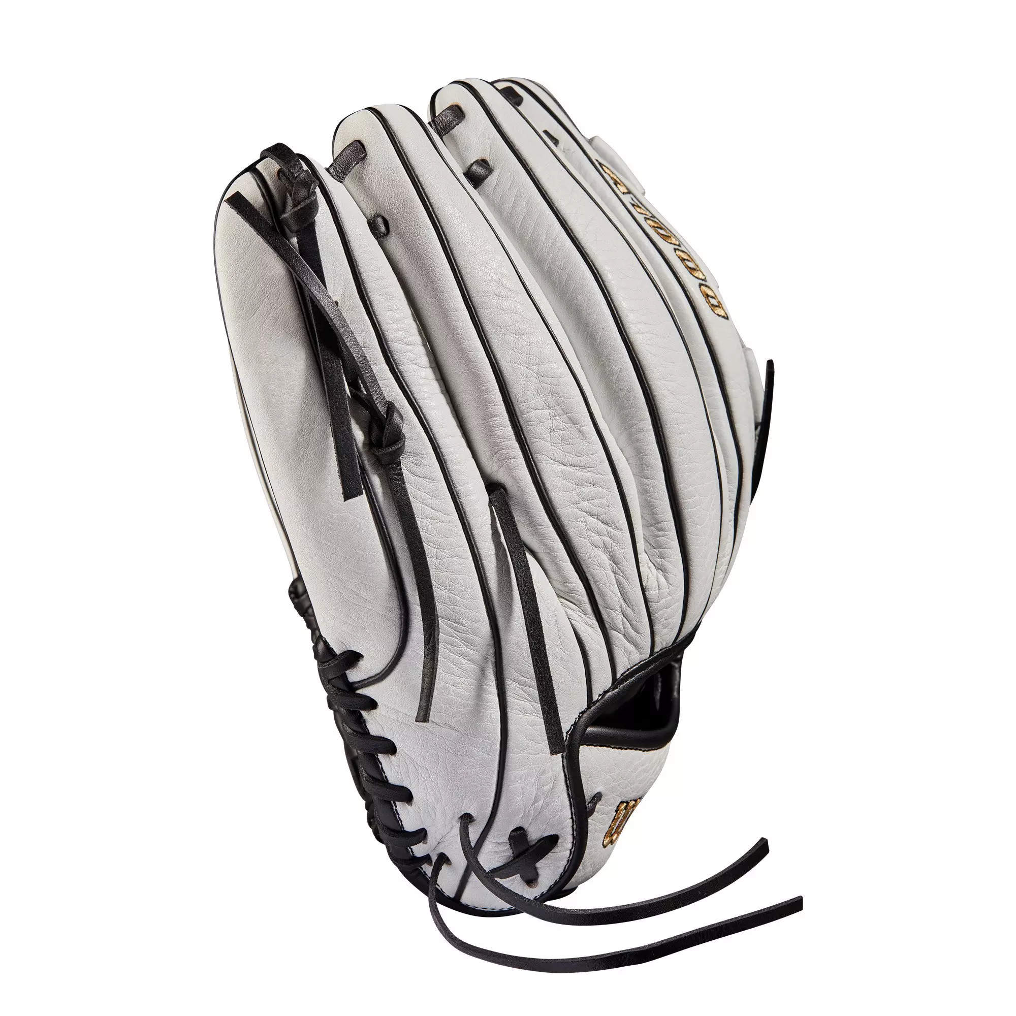 Wilson A1000 V125 12.5" Fastpitch Outfield Glove 2022 - WHITE/BLACK