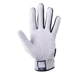 Mizuno Youth MVP Batting Gloves - Grey
