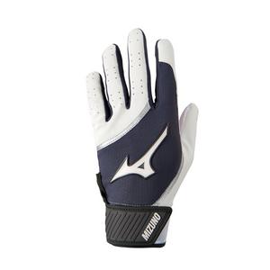 Mizuno Youth MVP Batting Gloves - Grey