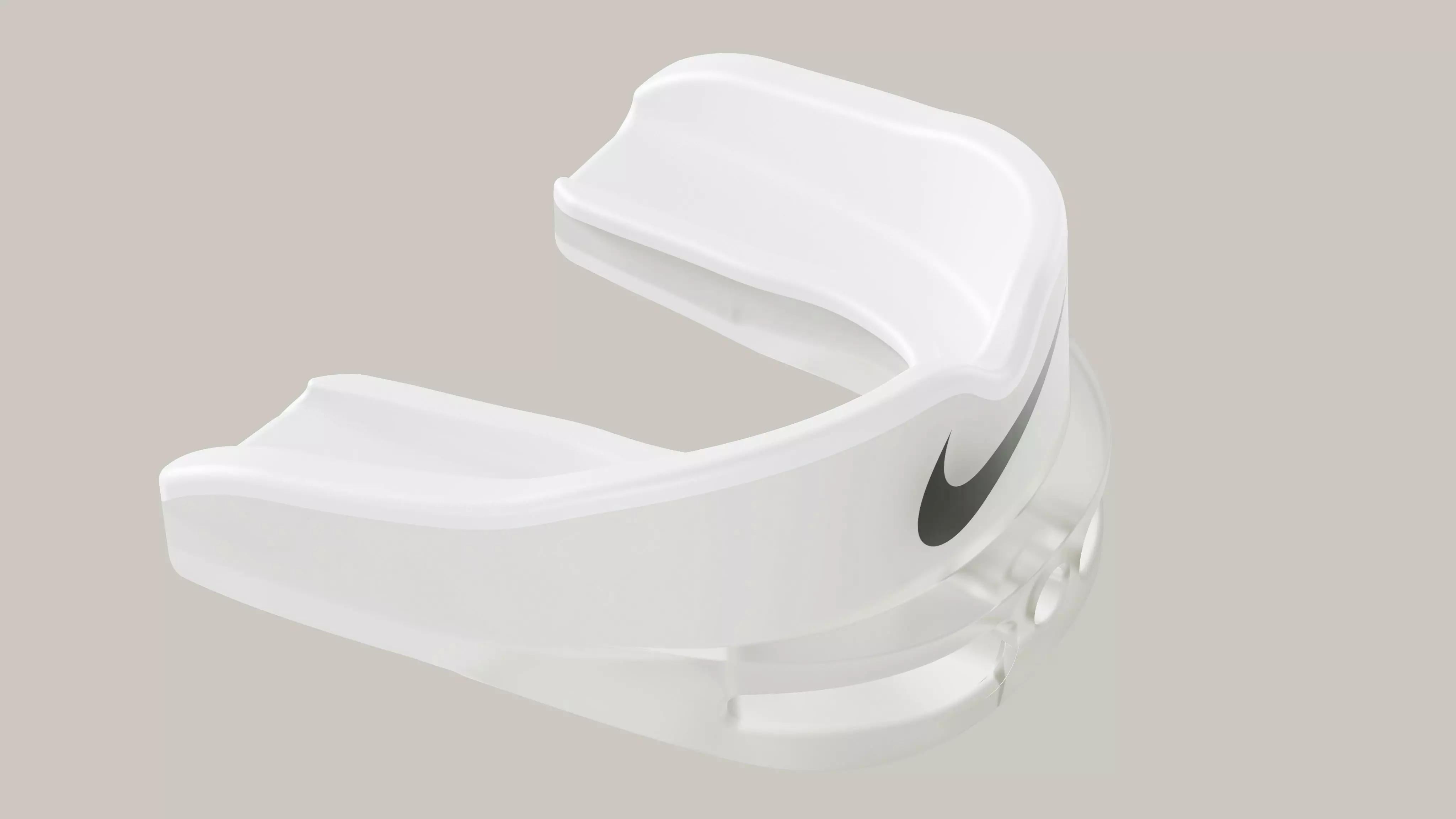Nike Alpha Mouthguard - White/Black - WHITE/BLACK