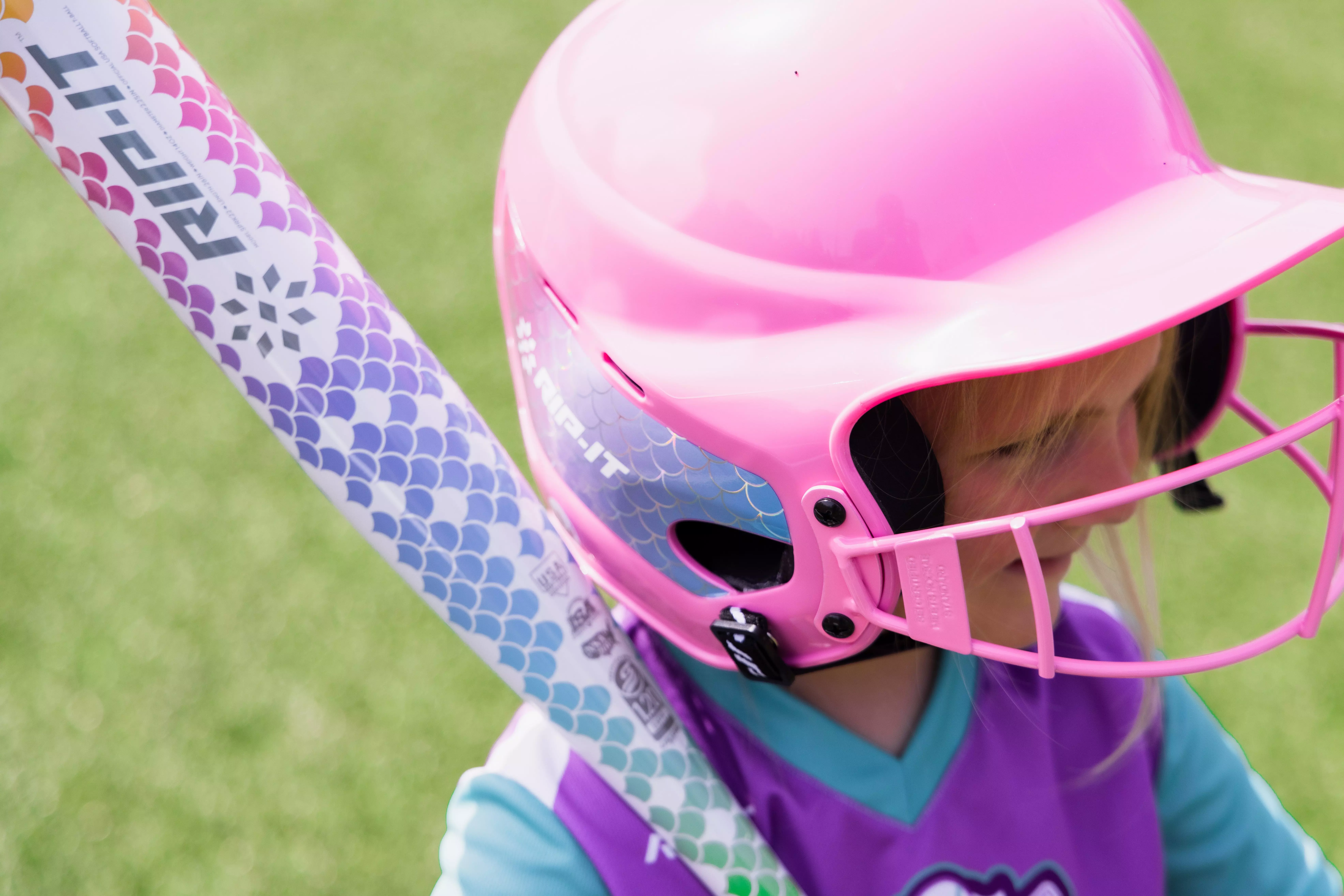 RIP-IT Spark 26/14 Fastpitch Softball Bat (-12) - AQUA/PURPLE