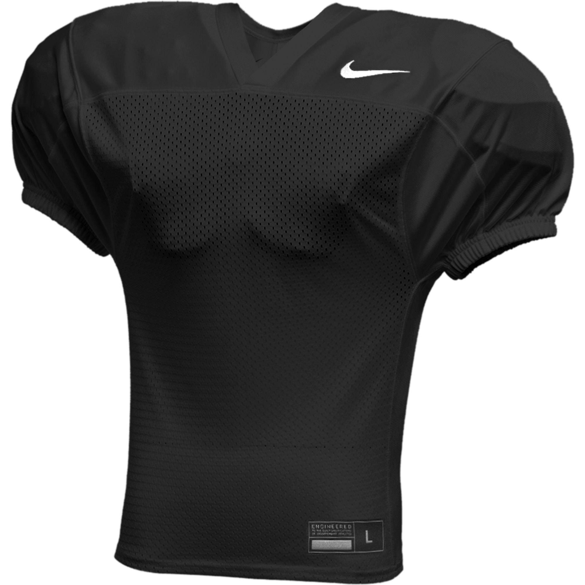 Nike Youth Recruit Practice Football Jersey, Kids, Small, Black
