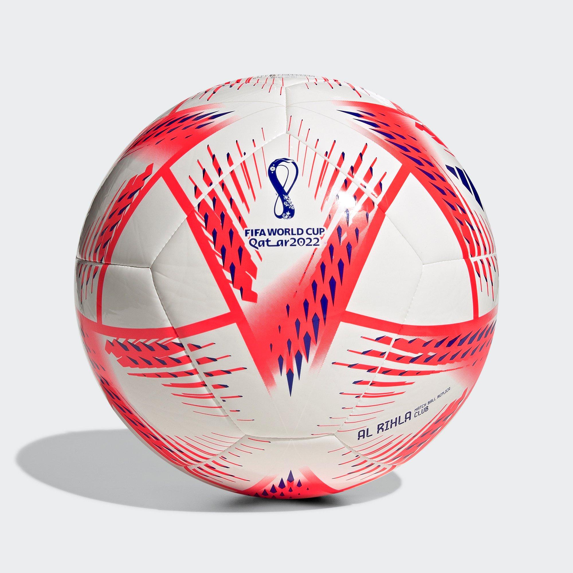 adidas FIFA World Cup Qatar 2022 Al Rihla Club Soccer Ball - Size 5