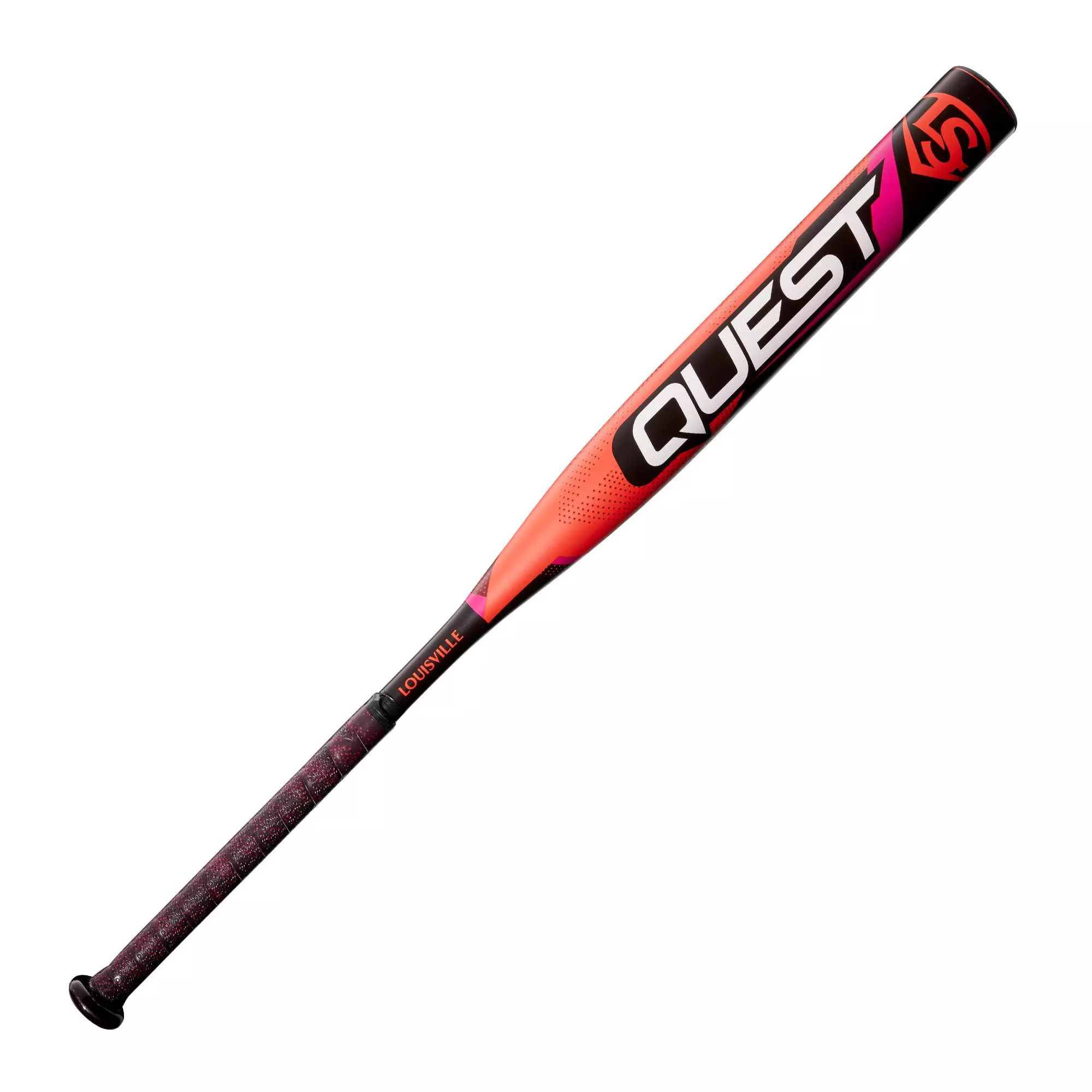Louisville Slugger Quest Fastpitch Bat (-12) 2022 - BLACK/PURPLE