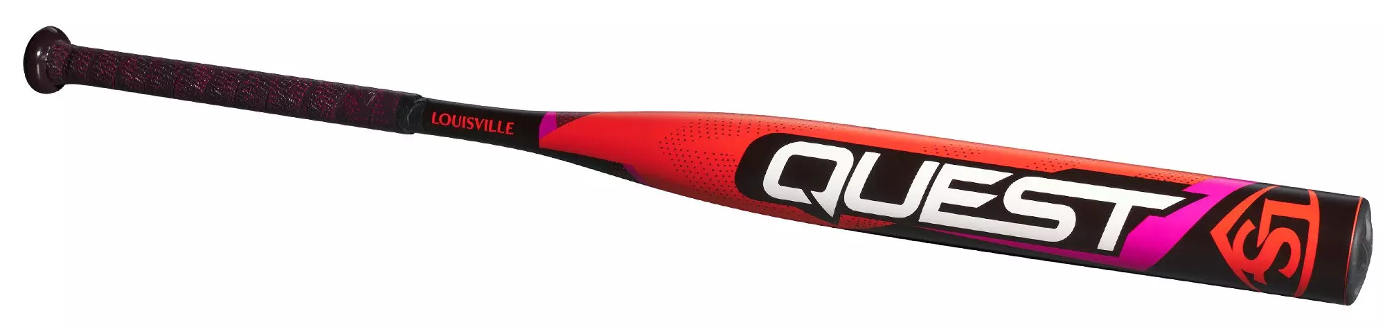 Louisville Slugger Quest Fastpitch Bat (-12) 2022 - BLACK/PURPLE