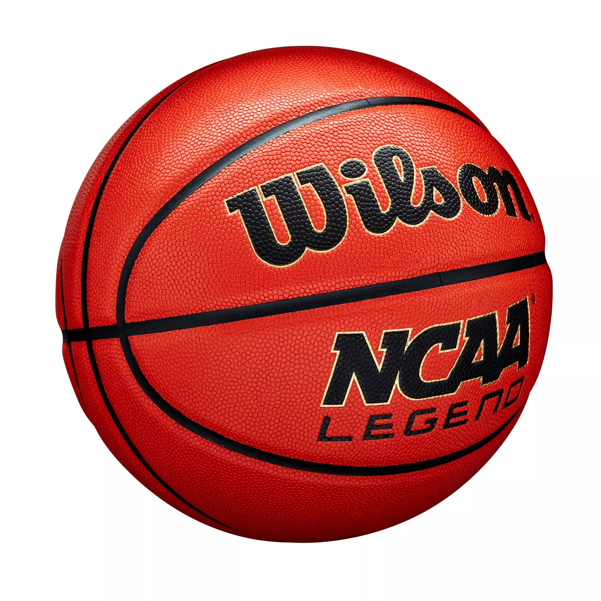 Wilson NCAA Legend Basketball 27.5 - ORANGE/BLACK
