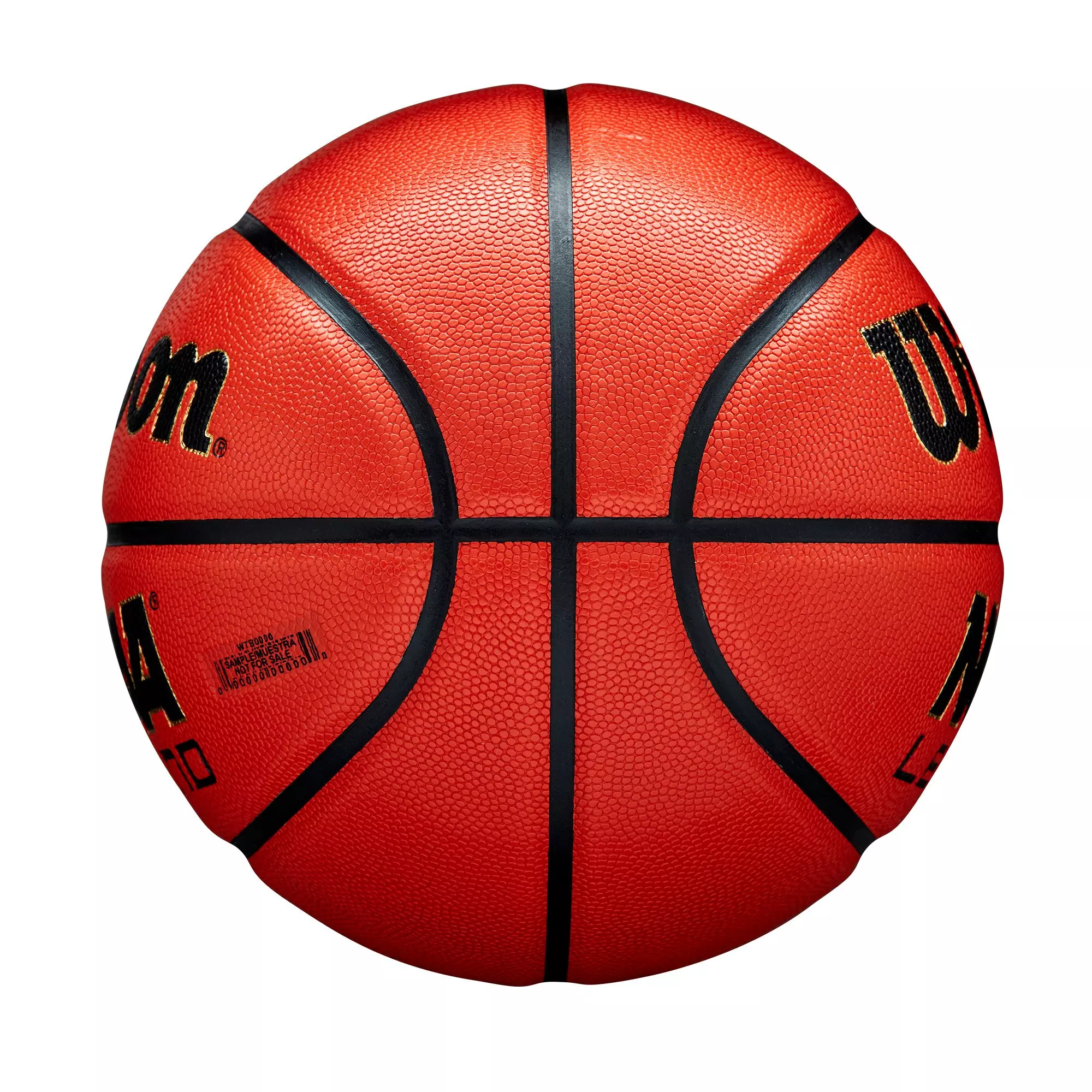 Wilson NCAA Legend Basketball 27.5 - ORANGE/BLACK