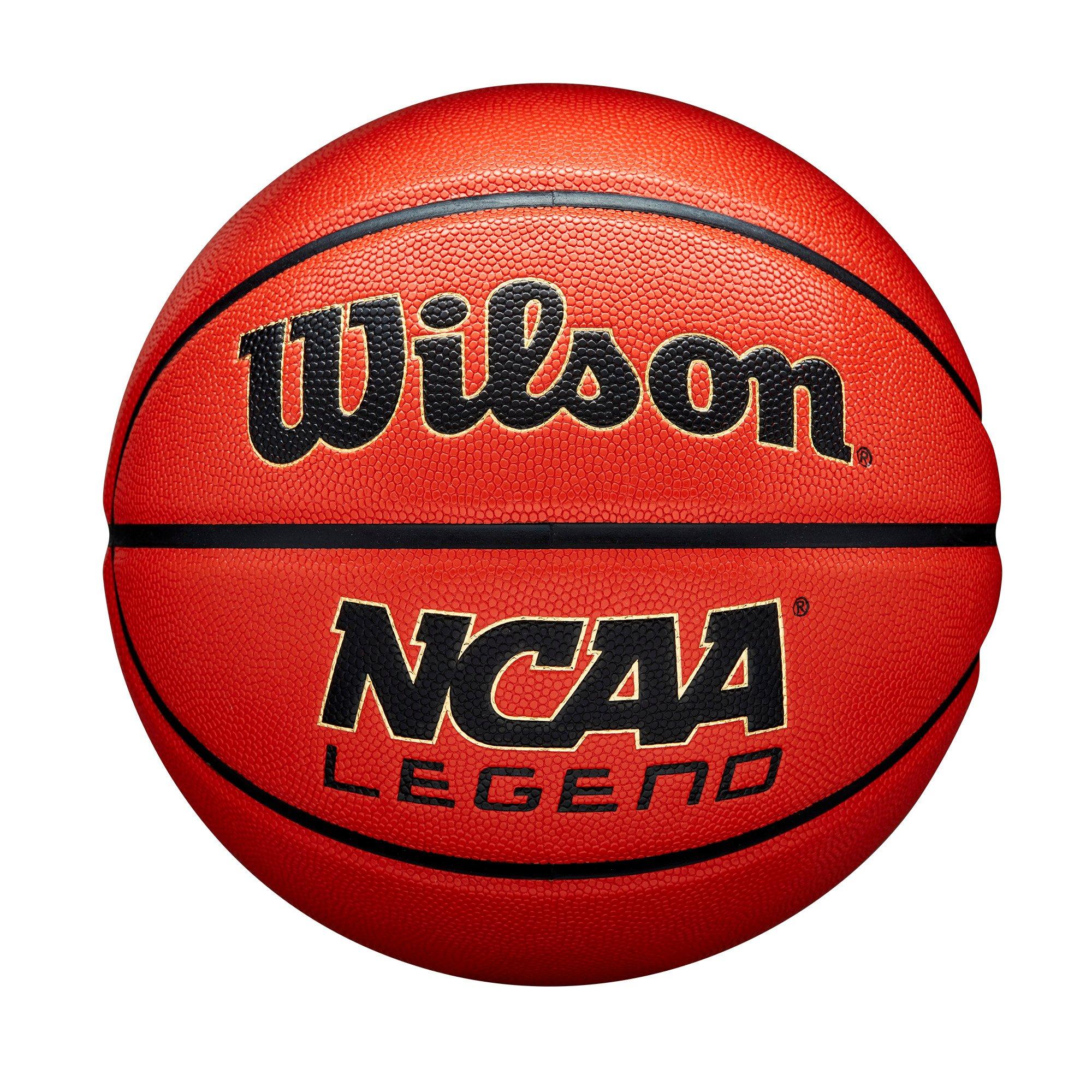 Wilson NCAA Legend Basketball 28.5 - ORANGE/BLACK