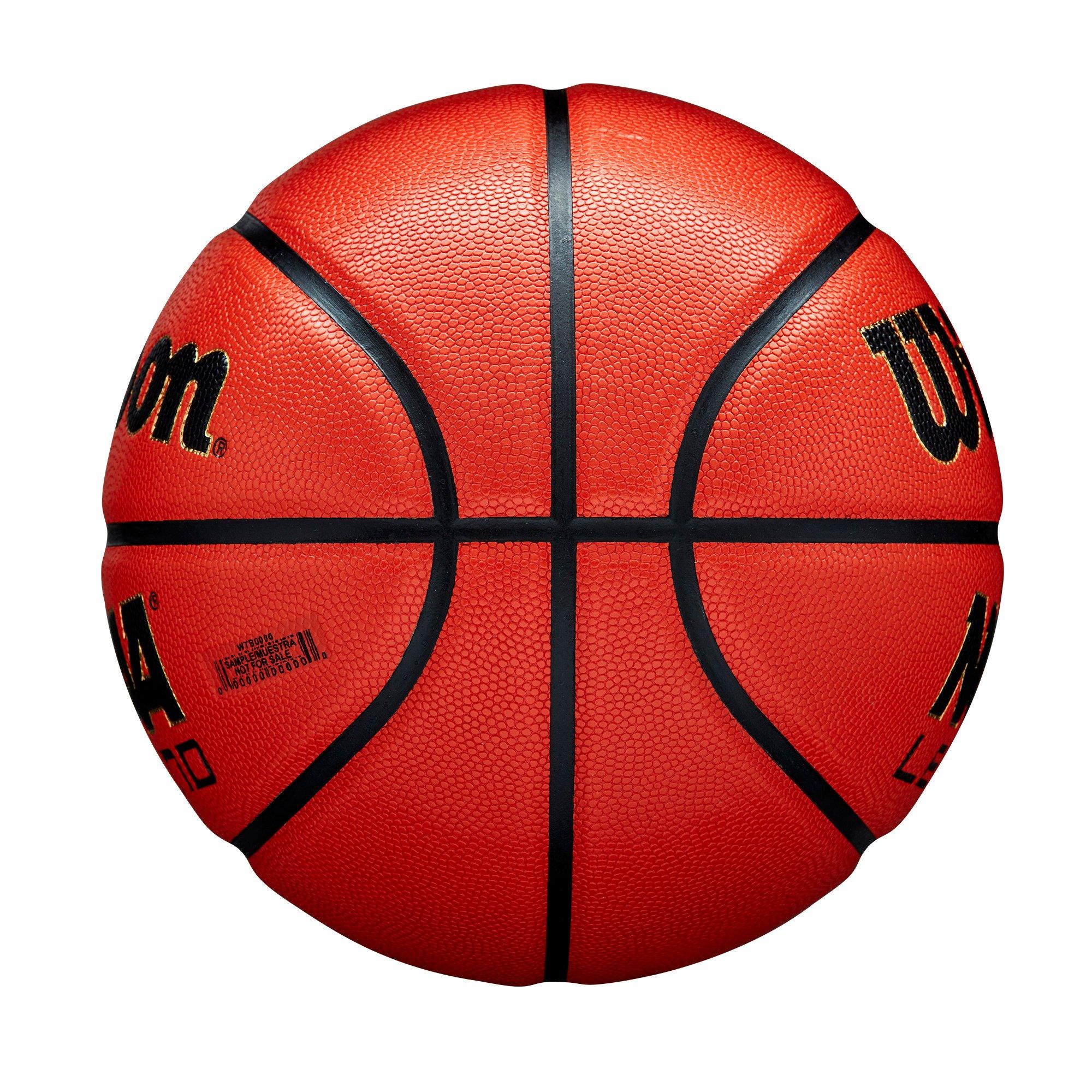 Wilson NCAA Legend Basketball 28.5 - ORANGE/BLACK