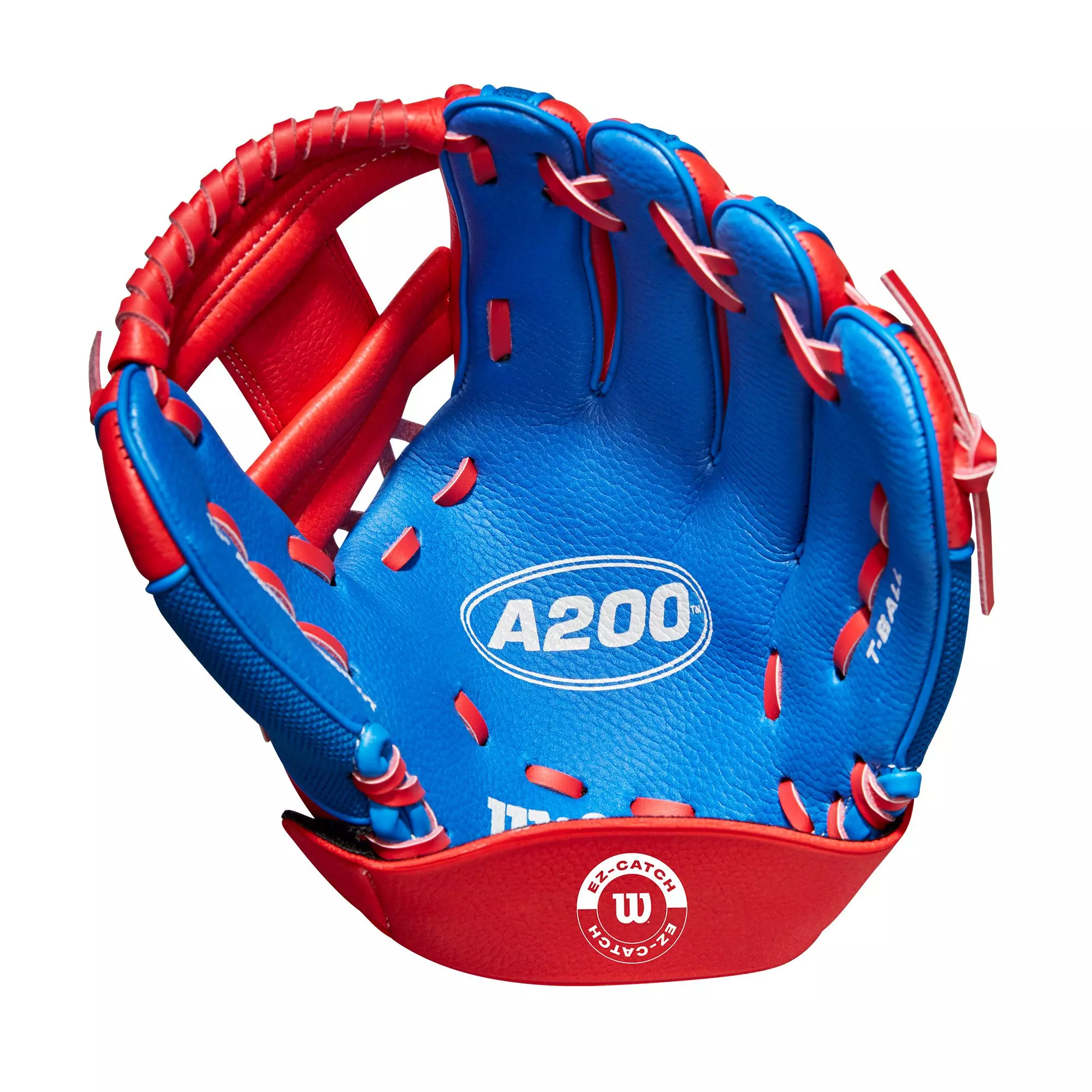 Wilson A200 EZ Catch 10" Baseball Glove 2022 - RED/WHITE/BLUE