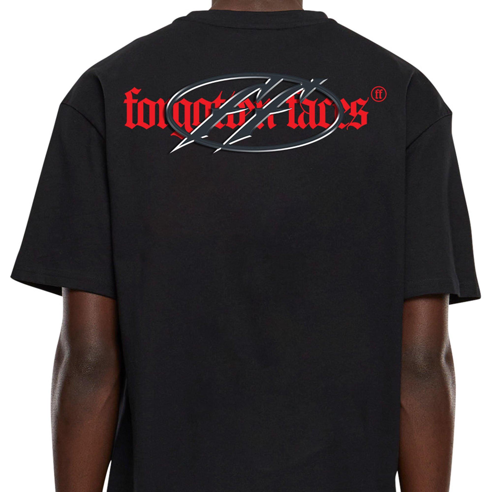 Forgotten Faces Men's Skull Chick 2.0 Tee - BLACK Thumbnail View 4