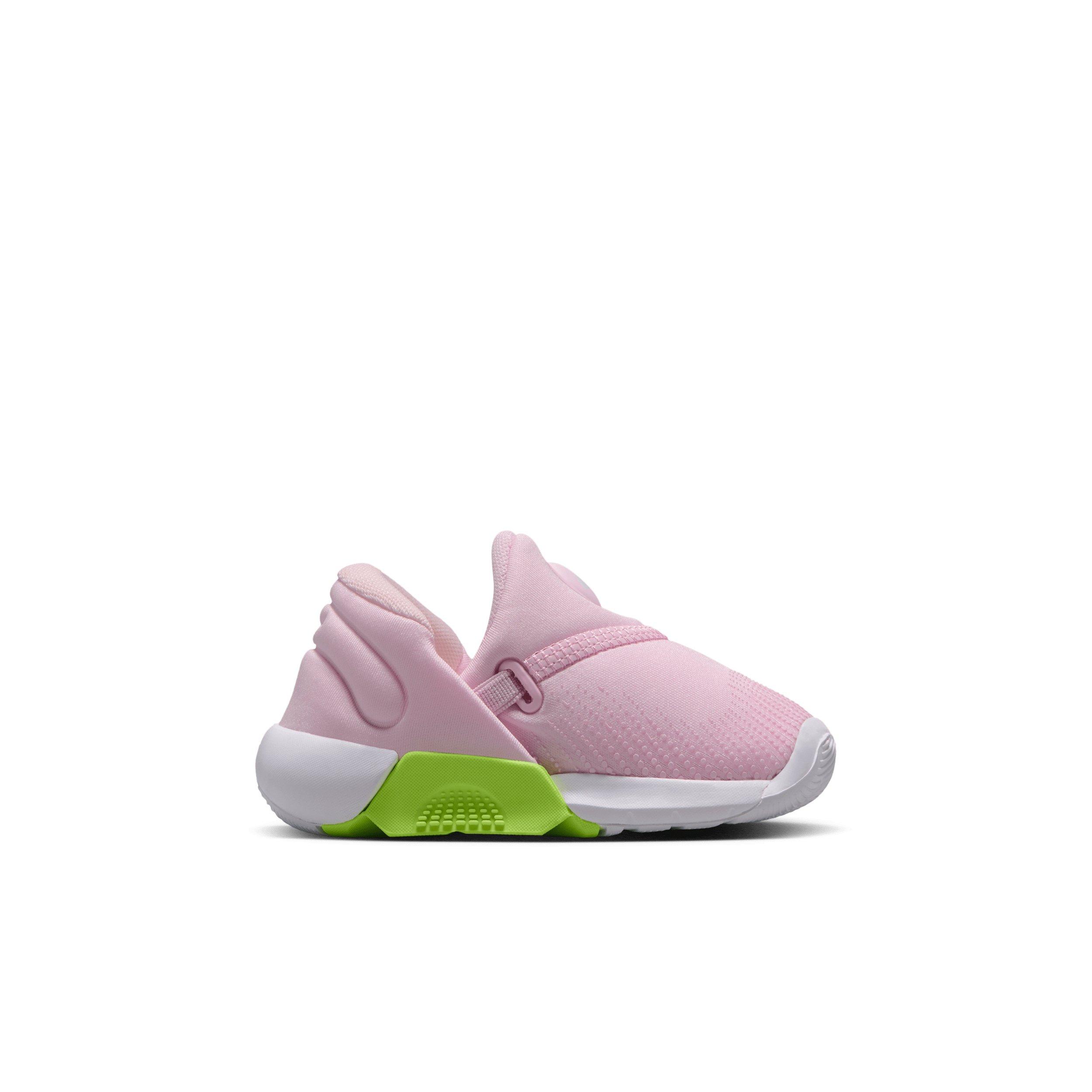 Nike Swoosh Go "Pink Foam/Volt/Barely Volt/Sail" Infant Girls' Shoe - PINK/VOLT/VOLT/SAIL