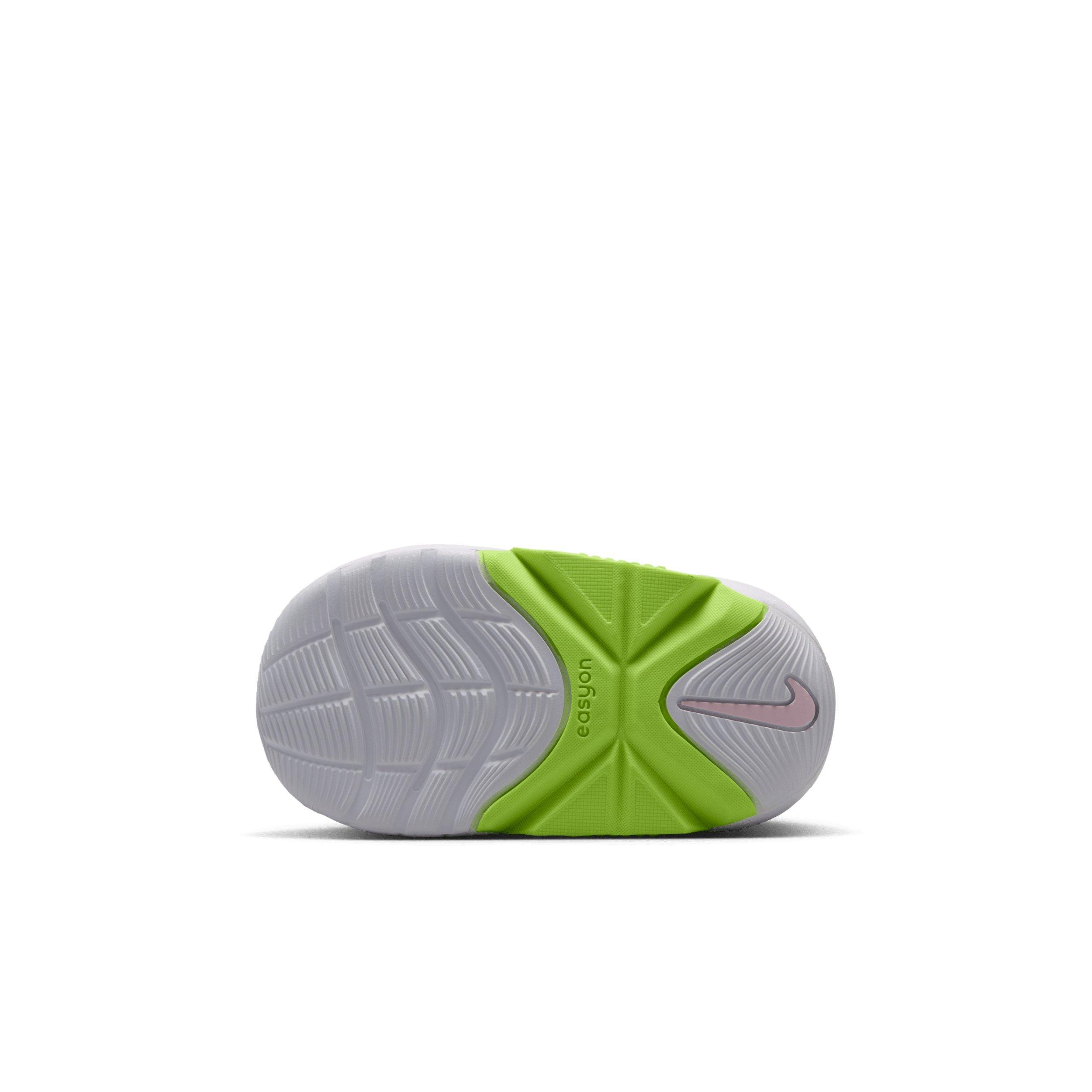 Nike Swoosh Go "Pink Foam/Volt/Barely Volt/Sail" Infant Girls' Shoe - PINK/VOLT/VOLT/SAIL