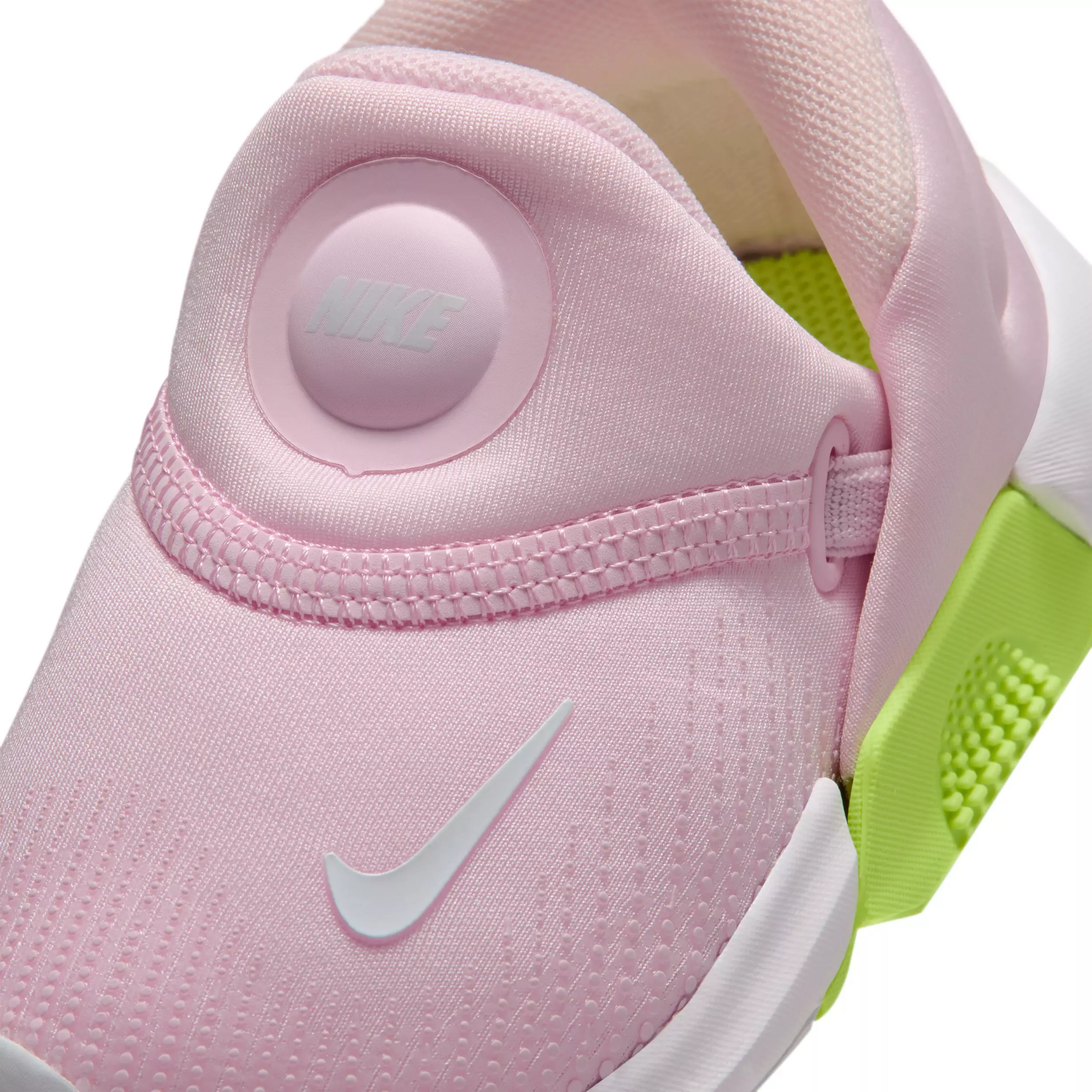 Nike Swoosh Go "Pink Foam/Volt/Barely Volt/Sail" Infant Girls' Shoe - PINK/VOLT/VOLT/SAIL