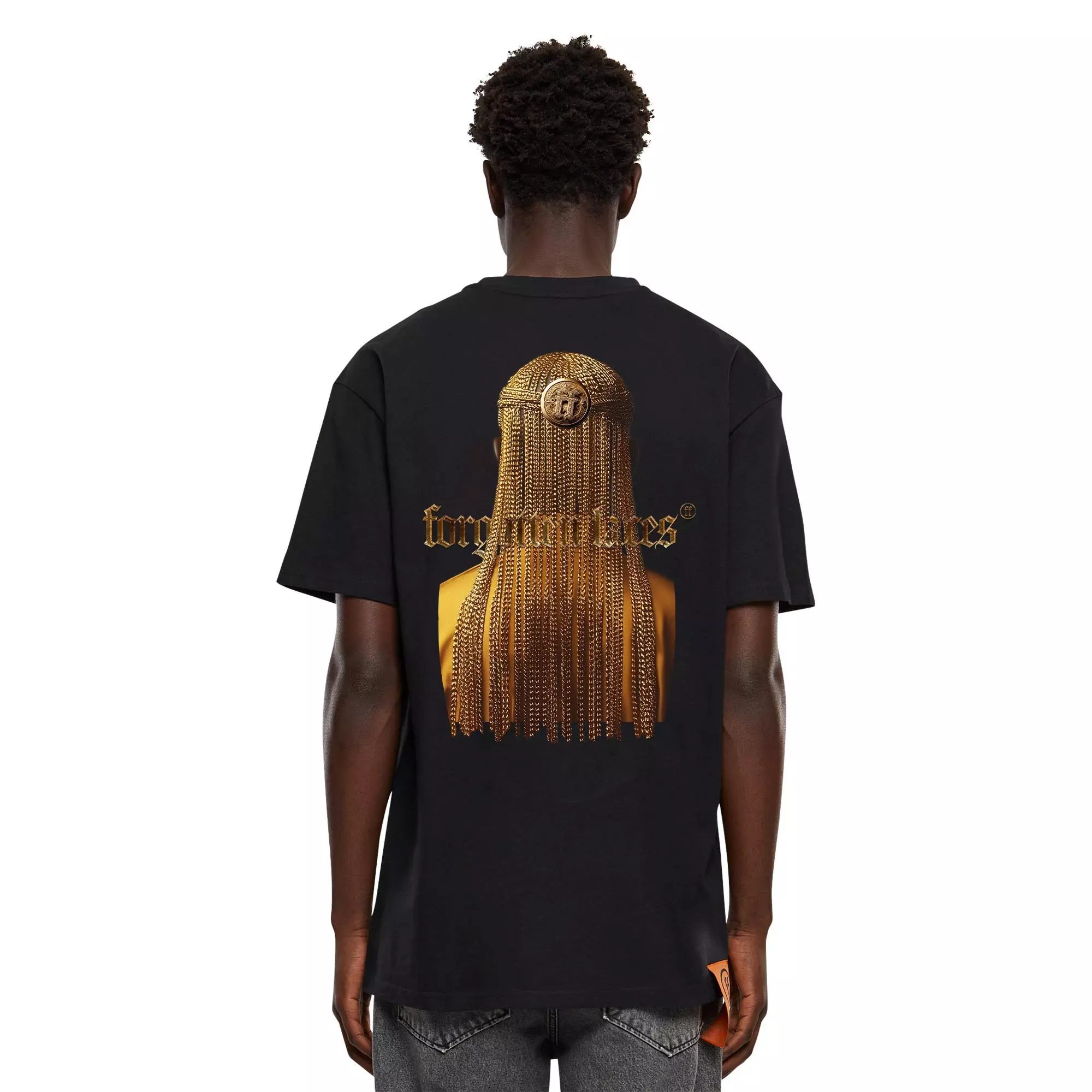 Forgotten Faces Men's Forgotten Chains Tee - BLACK