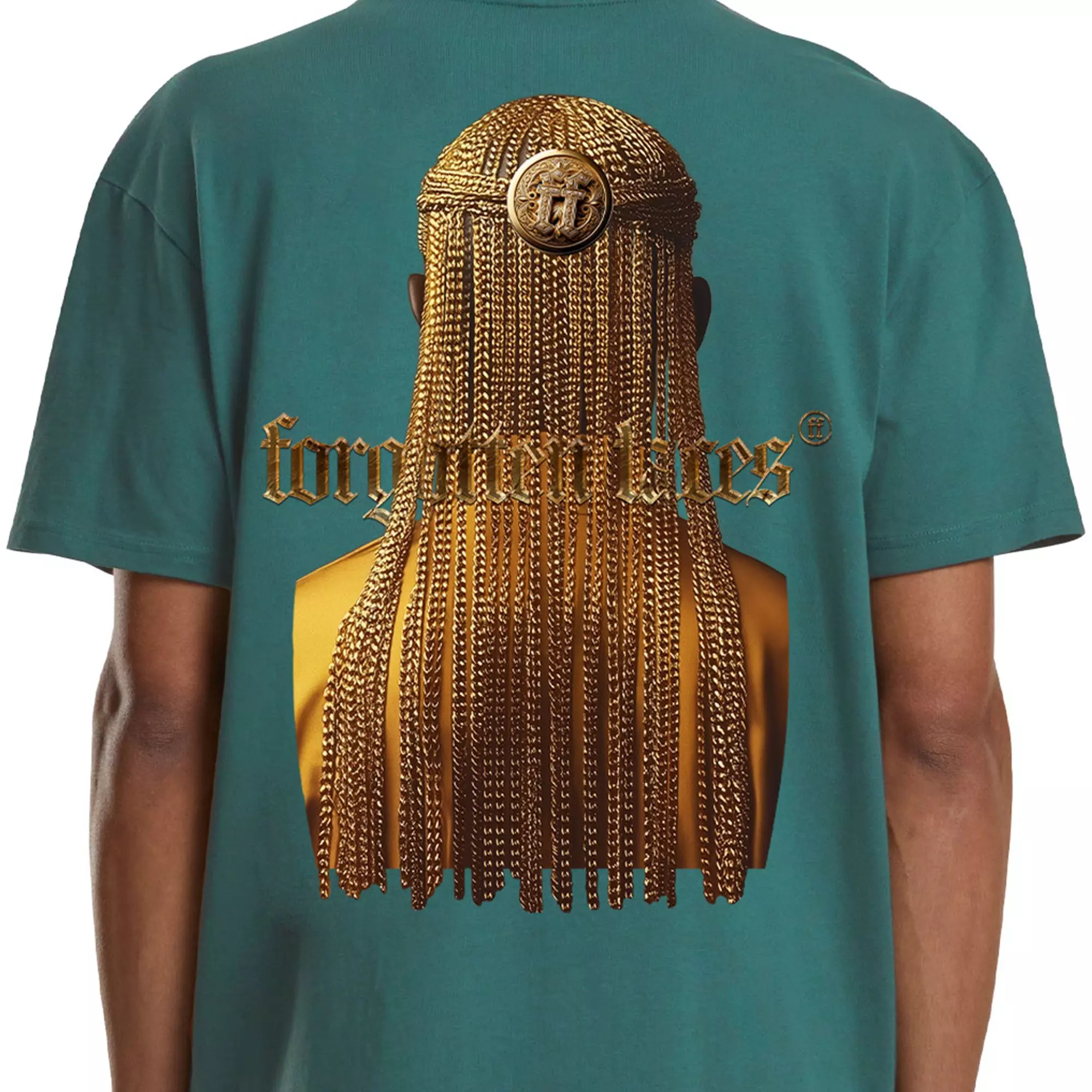 Forgotten Faces Men's Forgotten Chains Tee - GREEN