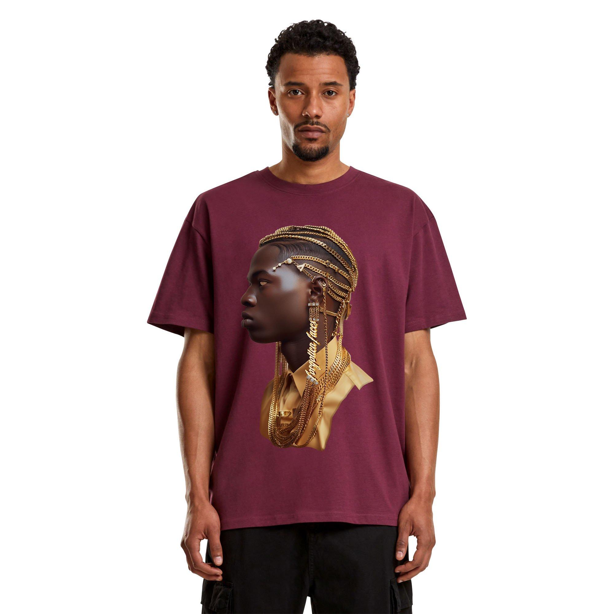 Forgotten Faces Men's Forgotten Chains Tee - CHERRY Thumbnail View 1
