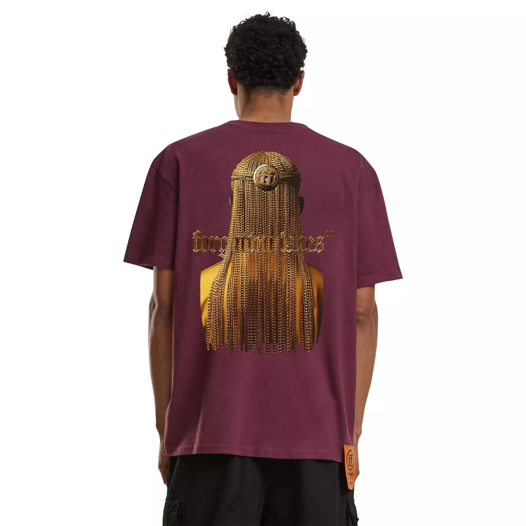 Forgotten Faces Men's Forgotten Chains Tee - CHERRY