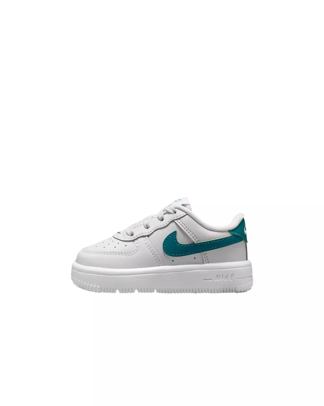 Nike Force 1 Low "Platinum Tint/White/Energy" Infant Boys' Shoe - PLATINUM/WHITE/ENERGY