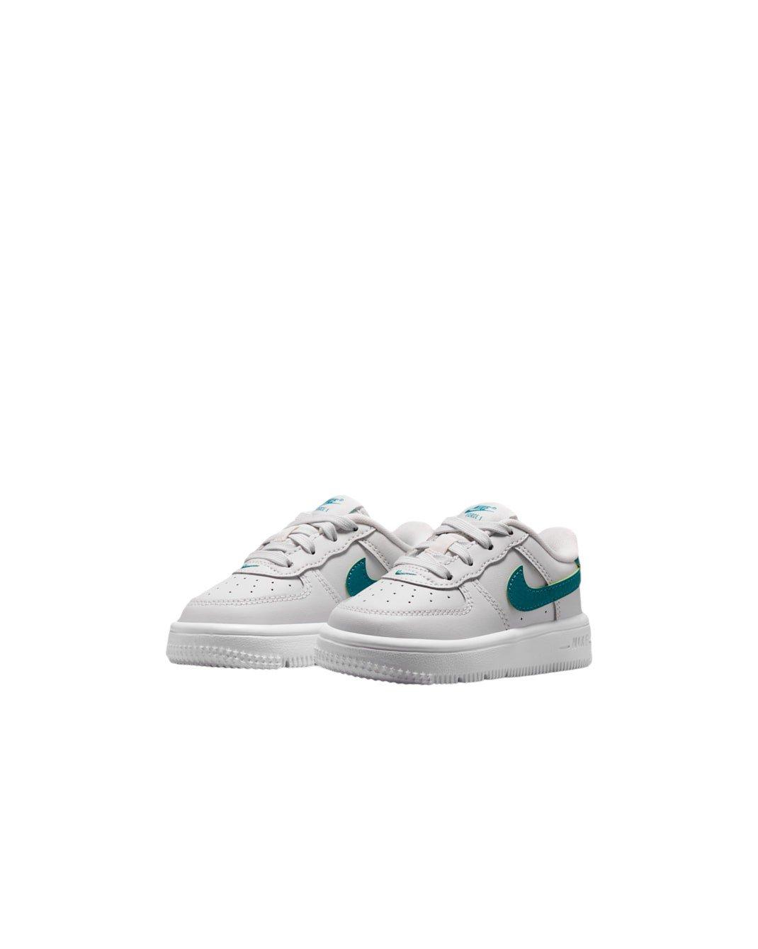 Nike Force 1 Low "Platinum Tint/White/Energy" Infant Boys' Shoe - PLATINUM/WHITE/ENERGY