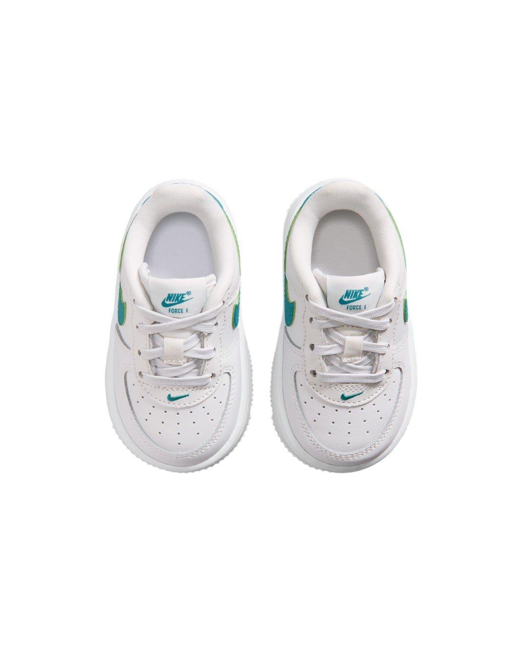 Nike Force 1 Low "Platinum Tint/White/Energy" Infant Boys' Shoe - PLATINUM/WHITE/ENERGY
