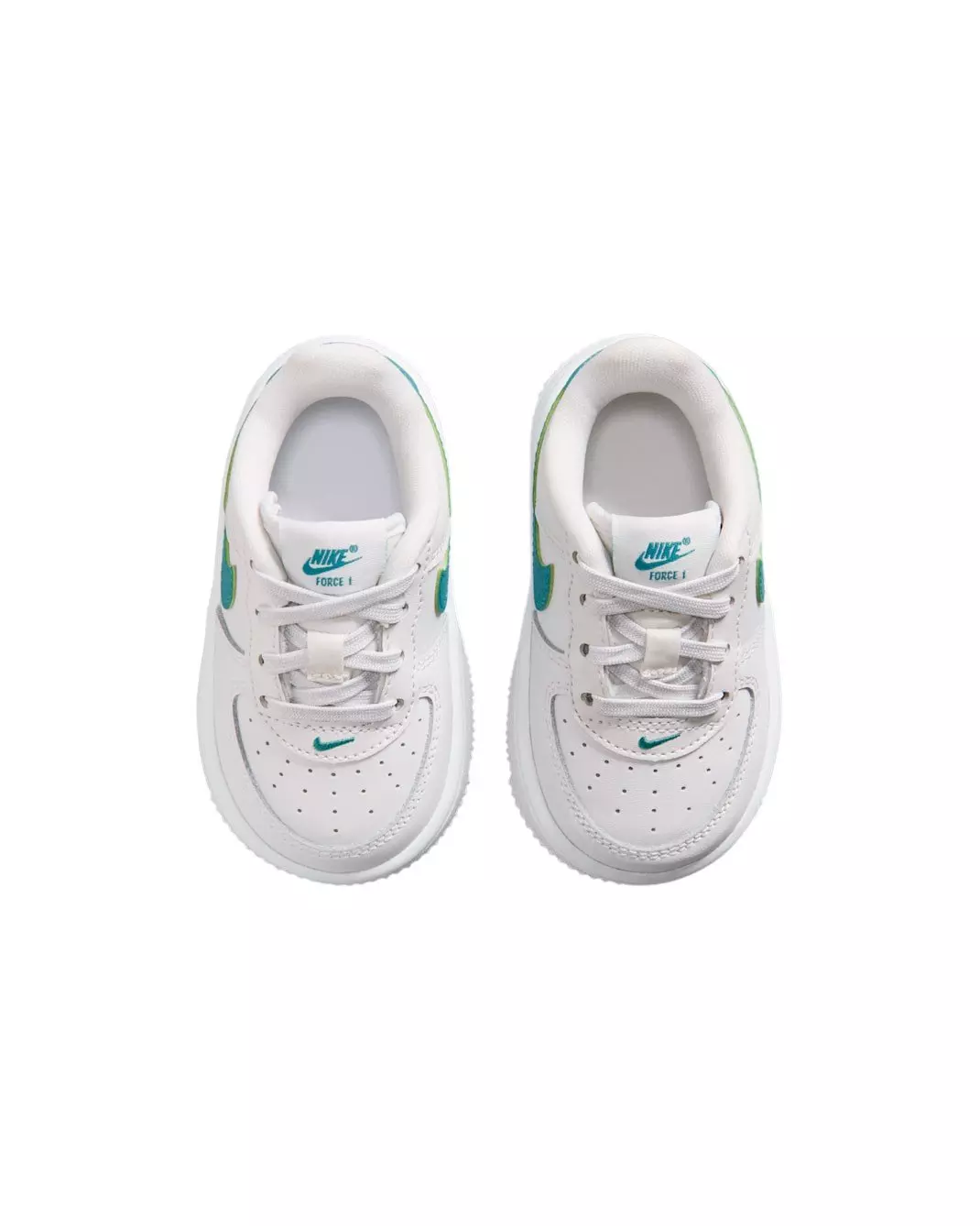 Nike Force 1 Low "Platinum Tint/White/Energy" Infant Boys' Shoe - PLATINUM/WHITE/ENERGY