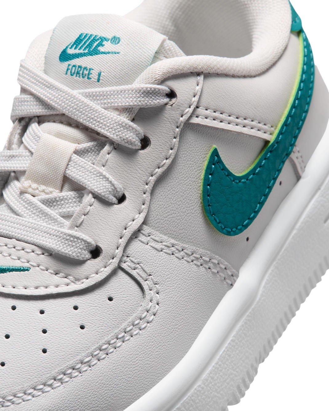 Nike Force 1 Low "Platinum Tint/White/Energy" Infant Boys' Shoe - PLATINUM/WHITE/ENERGY