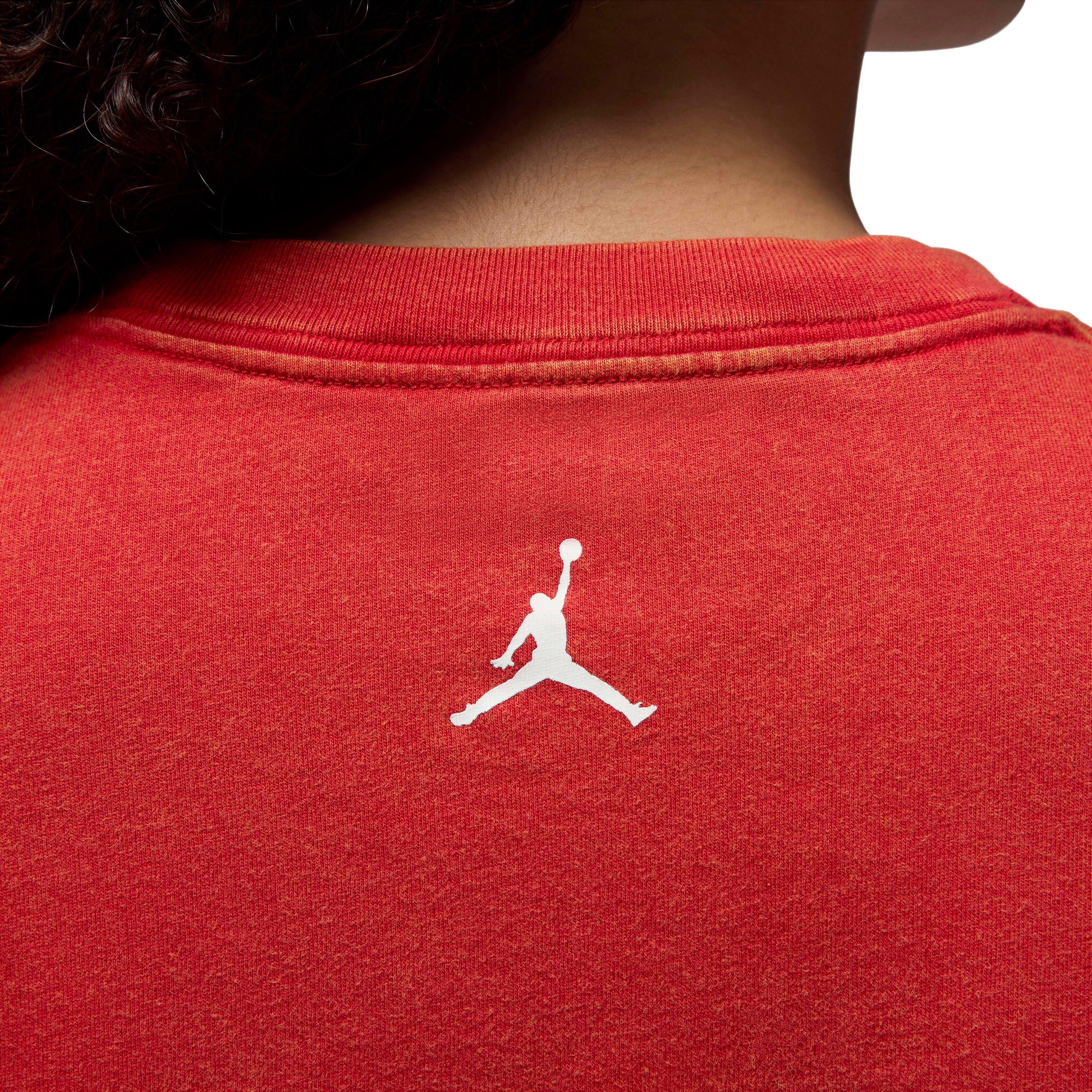 Jordan Women's Short-Sleeve Graphic Girlfriend T-Shirt -Red - RED Thumbnail View 5