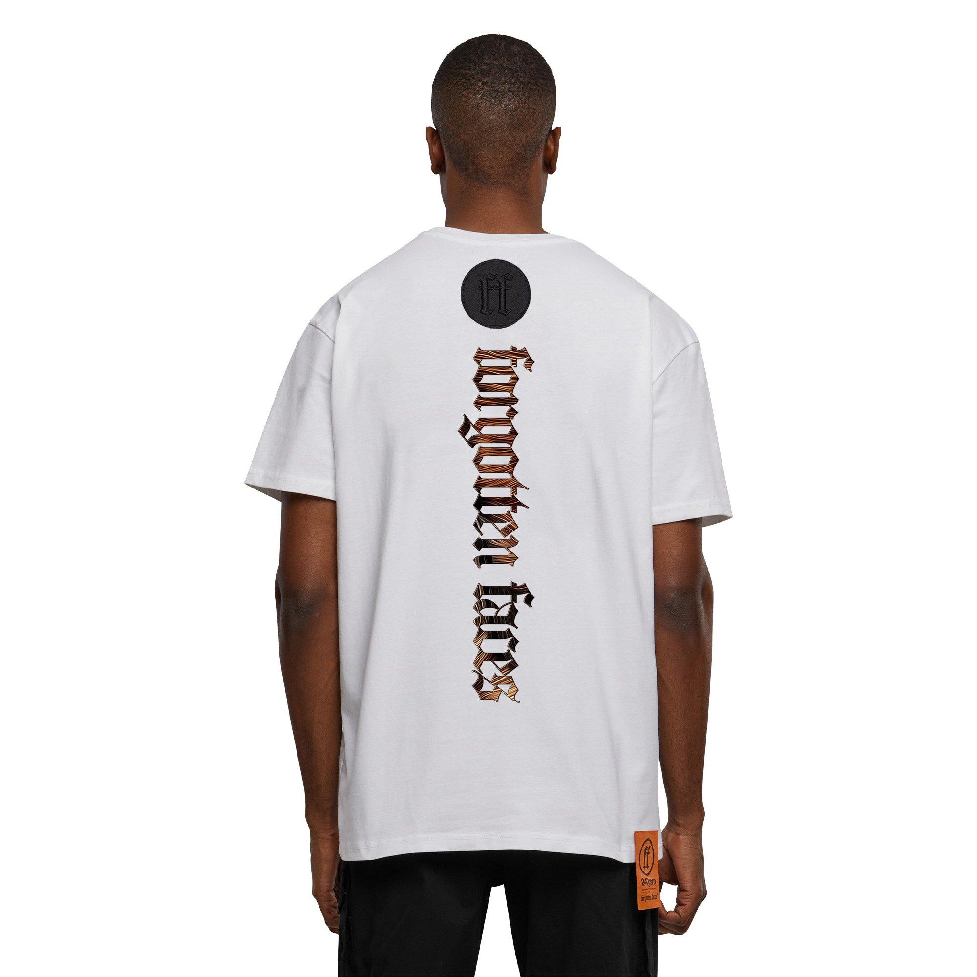 Forgotten Faces Men's Man's Best Friend Tee - WHITE Thumbnail View 2