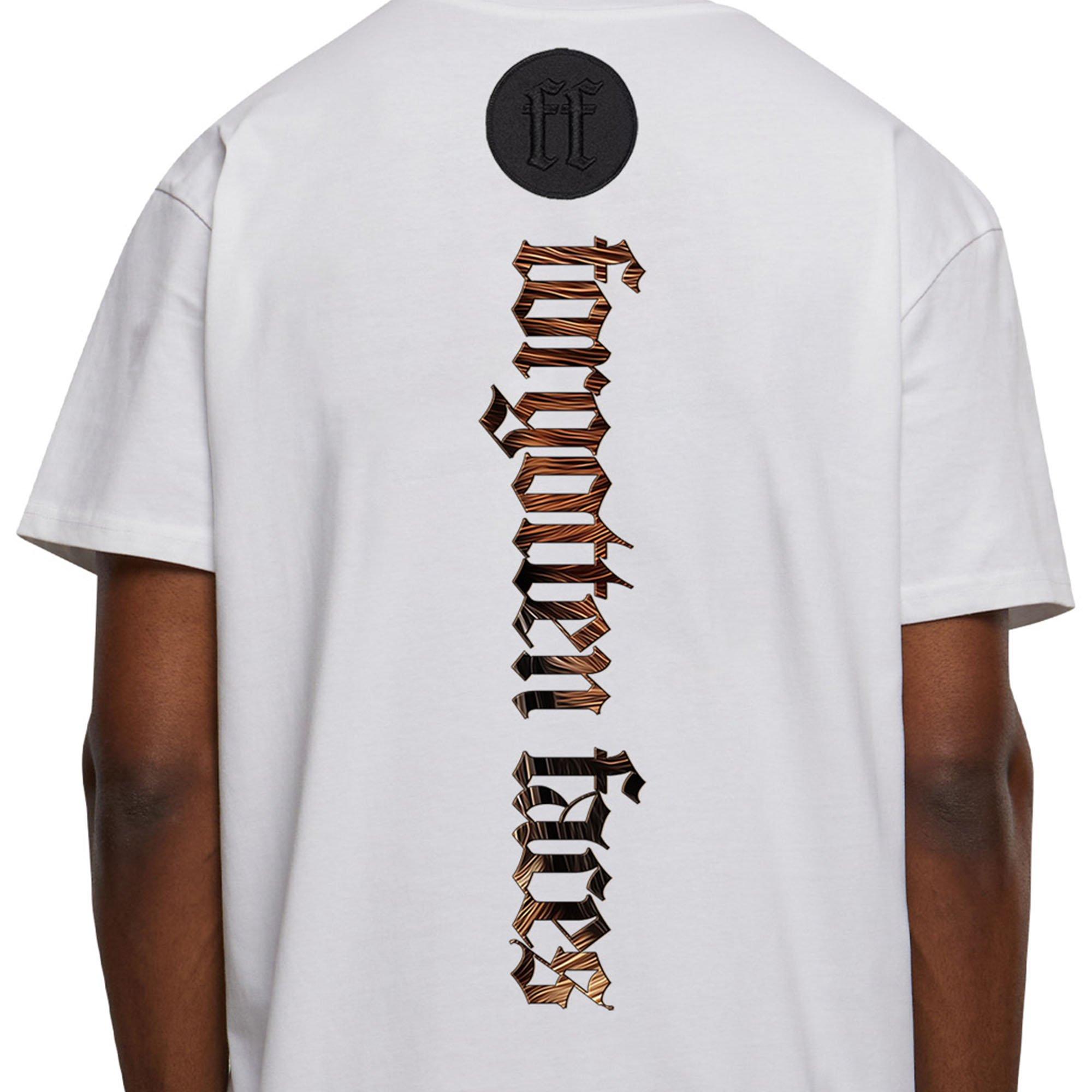 Forgotten Faces Men's Man's Best Friend Tee - WHITE Thumbnail View 4