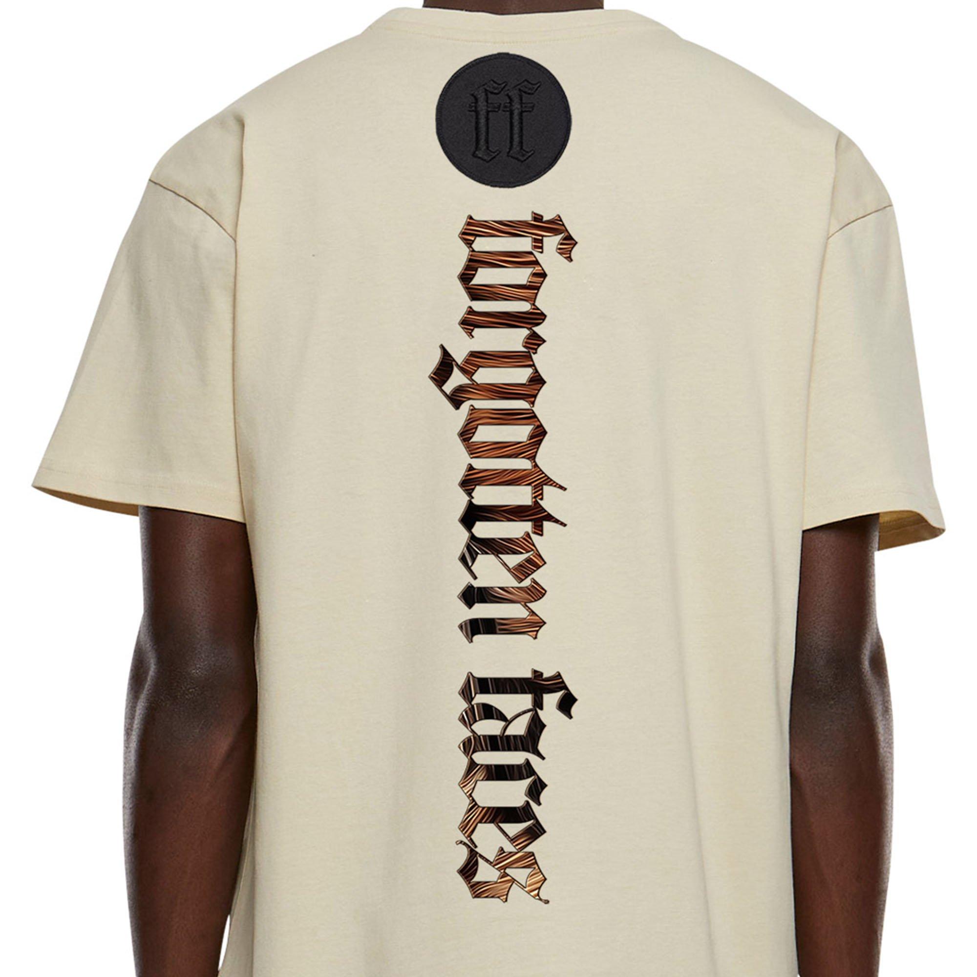 Forgotten Faces Men's Man's Best Friend Tee - SAND Thumbnail View 4