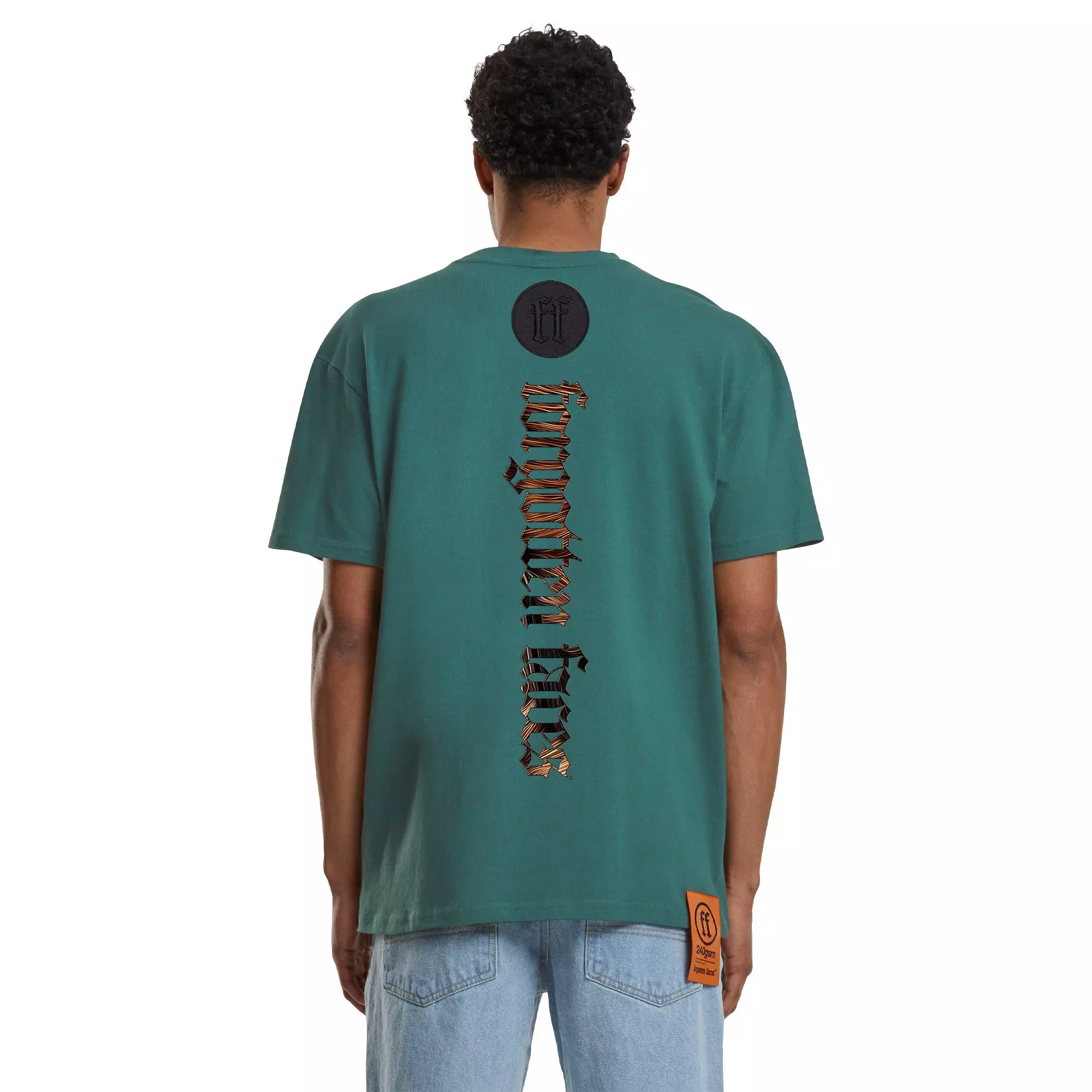 Forgotten Faces Men's Man's Best Friend Tee - GREEN