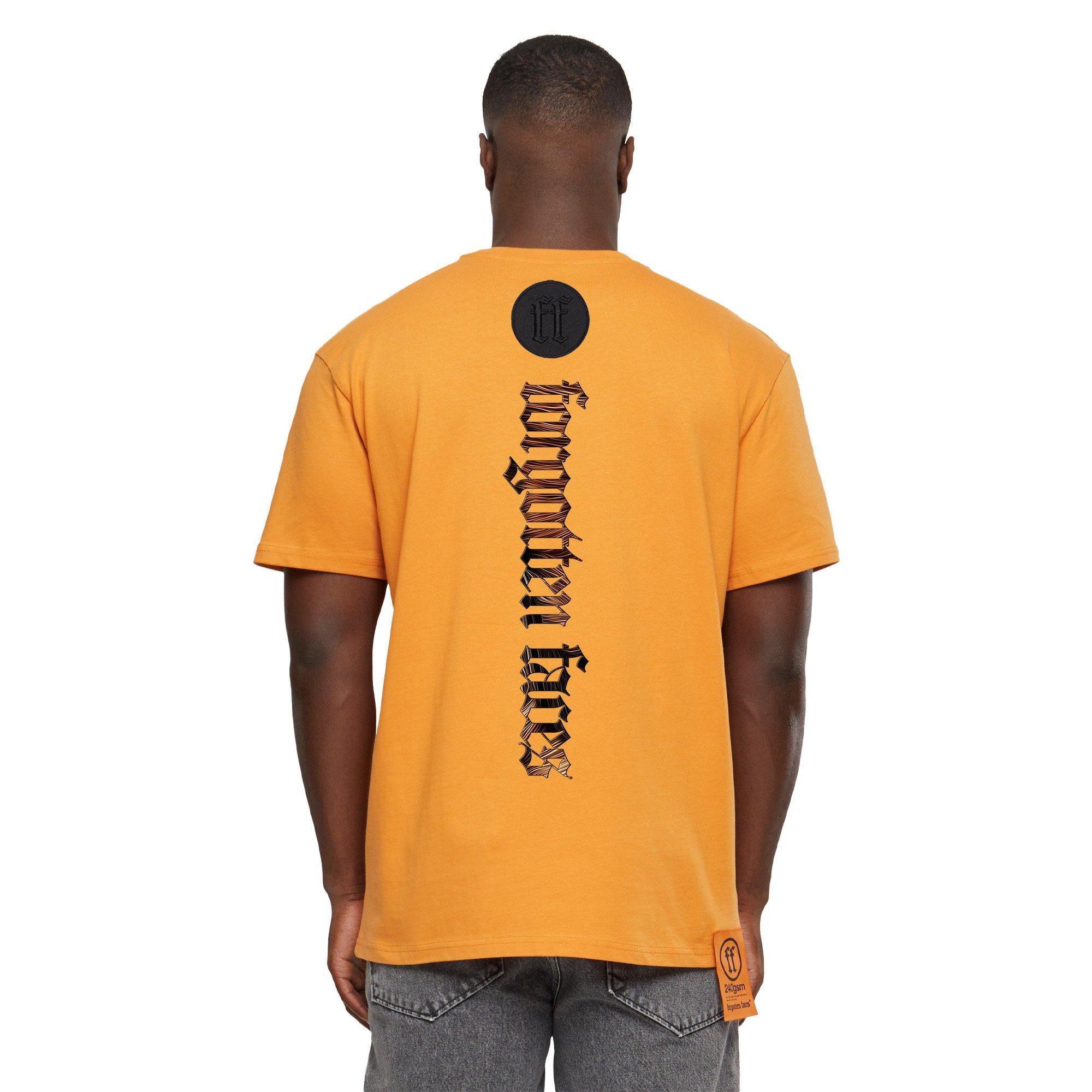 Forgotten Faces Men's Man's Best Friend Tee - ORANGE Thumbnail View 2