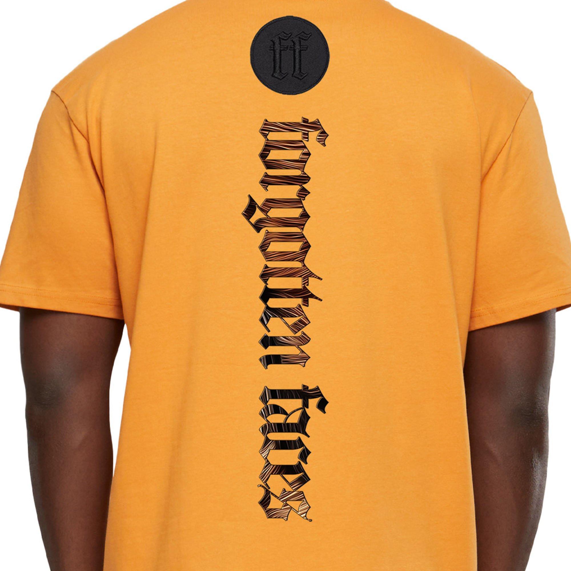 Forgotten Faces Men's Man's Best Friend Tee - ORANGE Thumbnail View 4