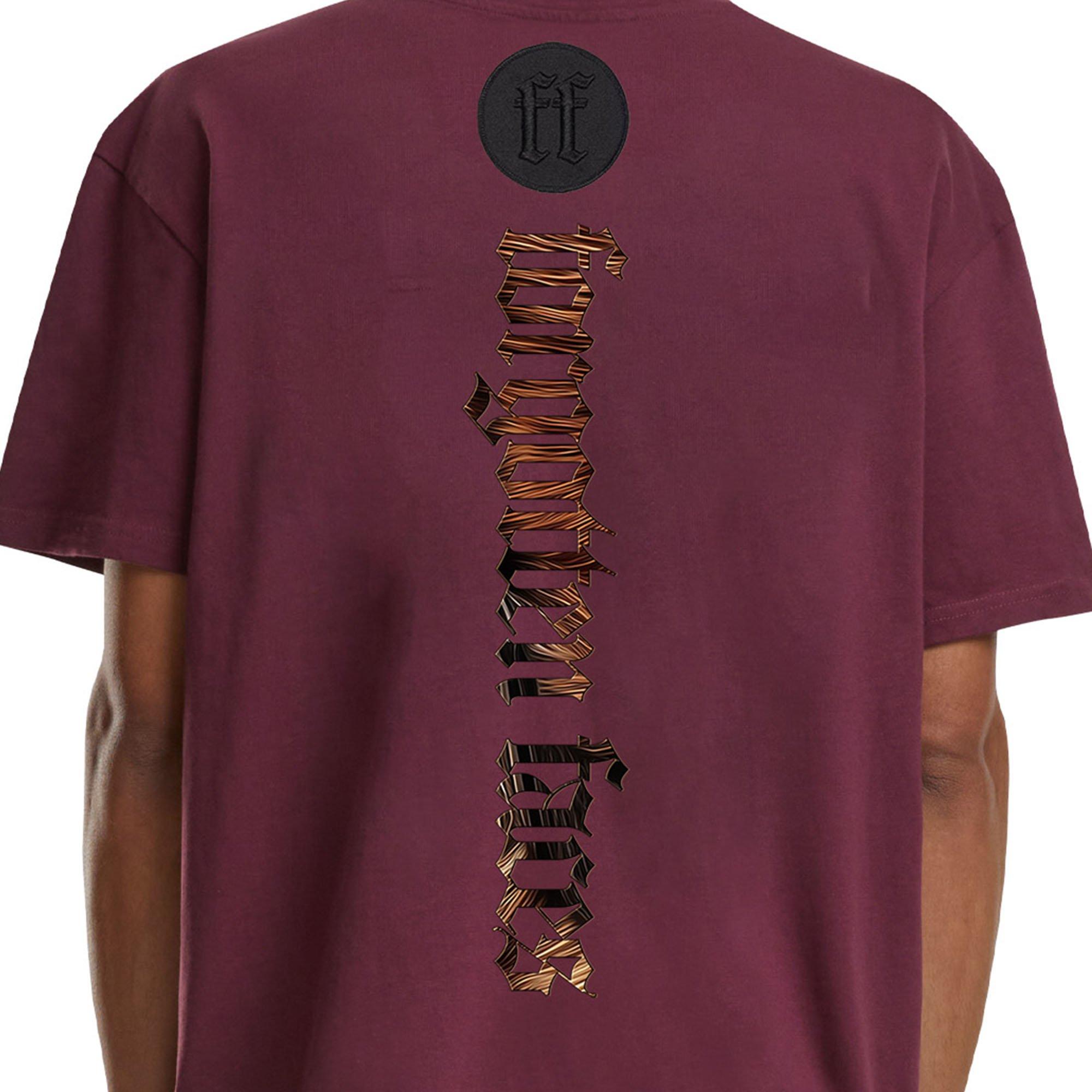 Forgotten Faces Men's Man's Best Friend Tee - CHERRY Thumbnail View 4