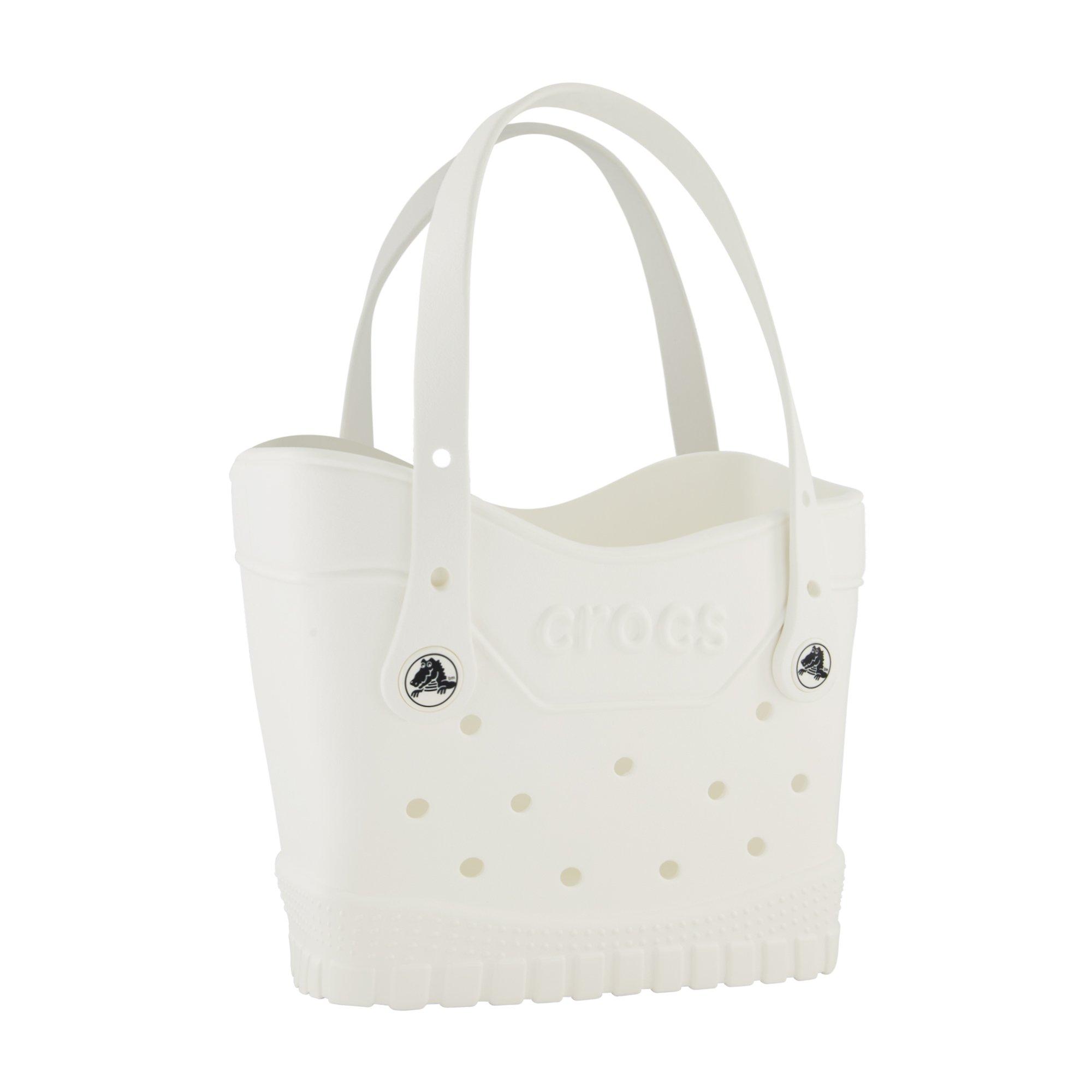 Crocs Small Classic Tote Bag - WHITE Thumbnail View 3