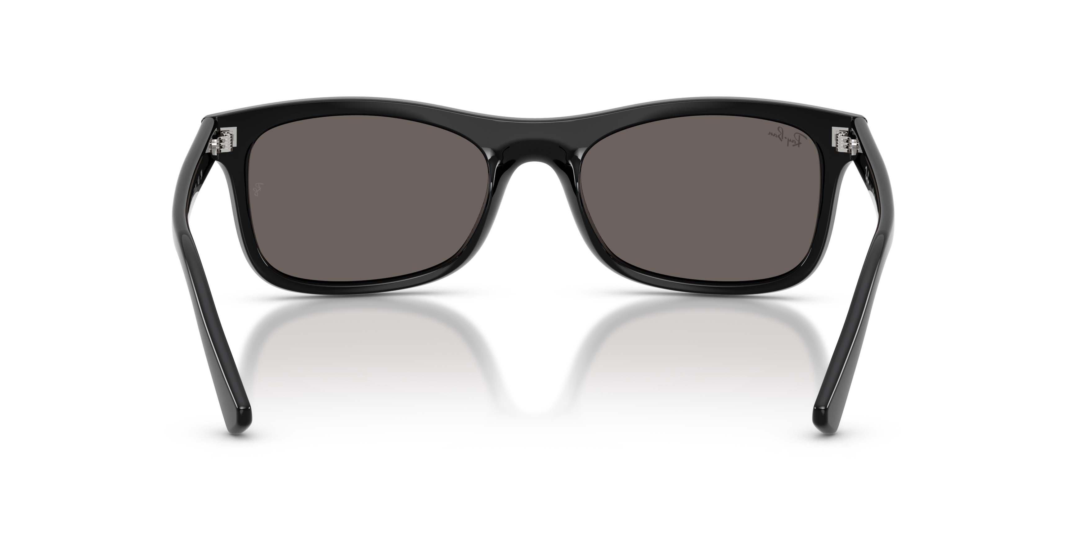 Ray-Ban RB2226 Dark Grey Sunglasses &ndash; Polished Black - BLACK/GREY Thumbnail View 4