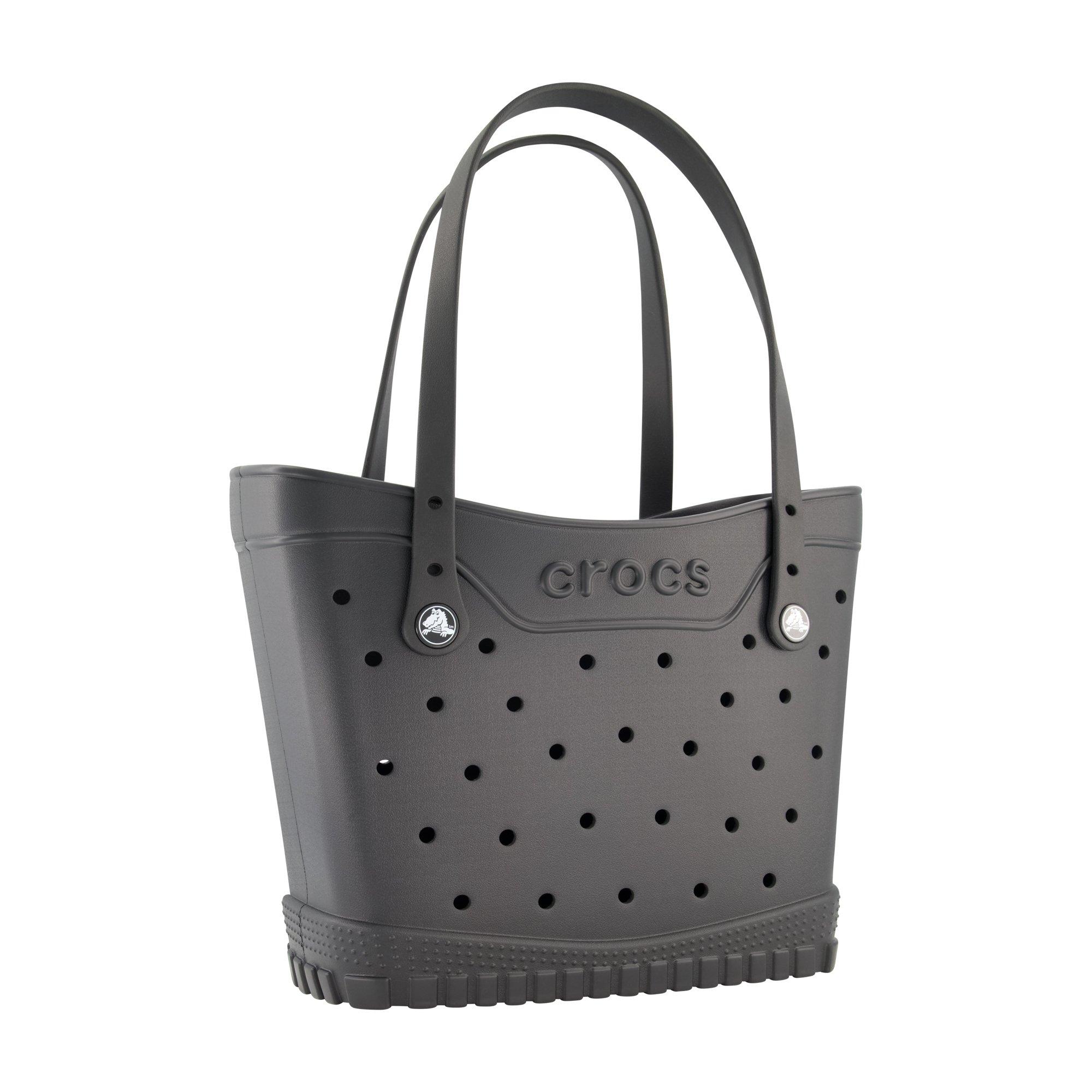 Crocs Medium Classic Tote Bag - BLACK Thumbnail View 3