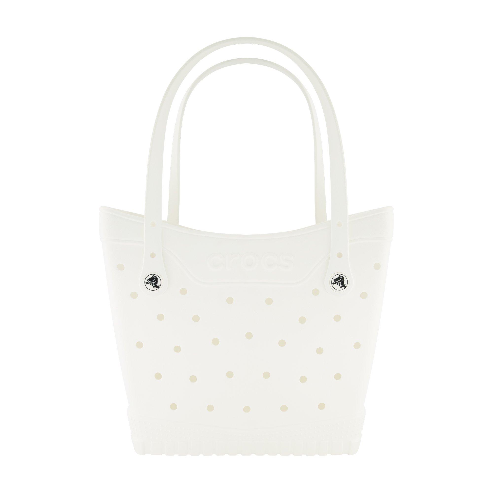 Crocs Medium Classic Tote Bag - WHITE Thumbnail View 1