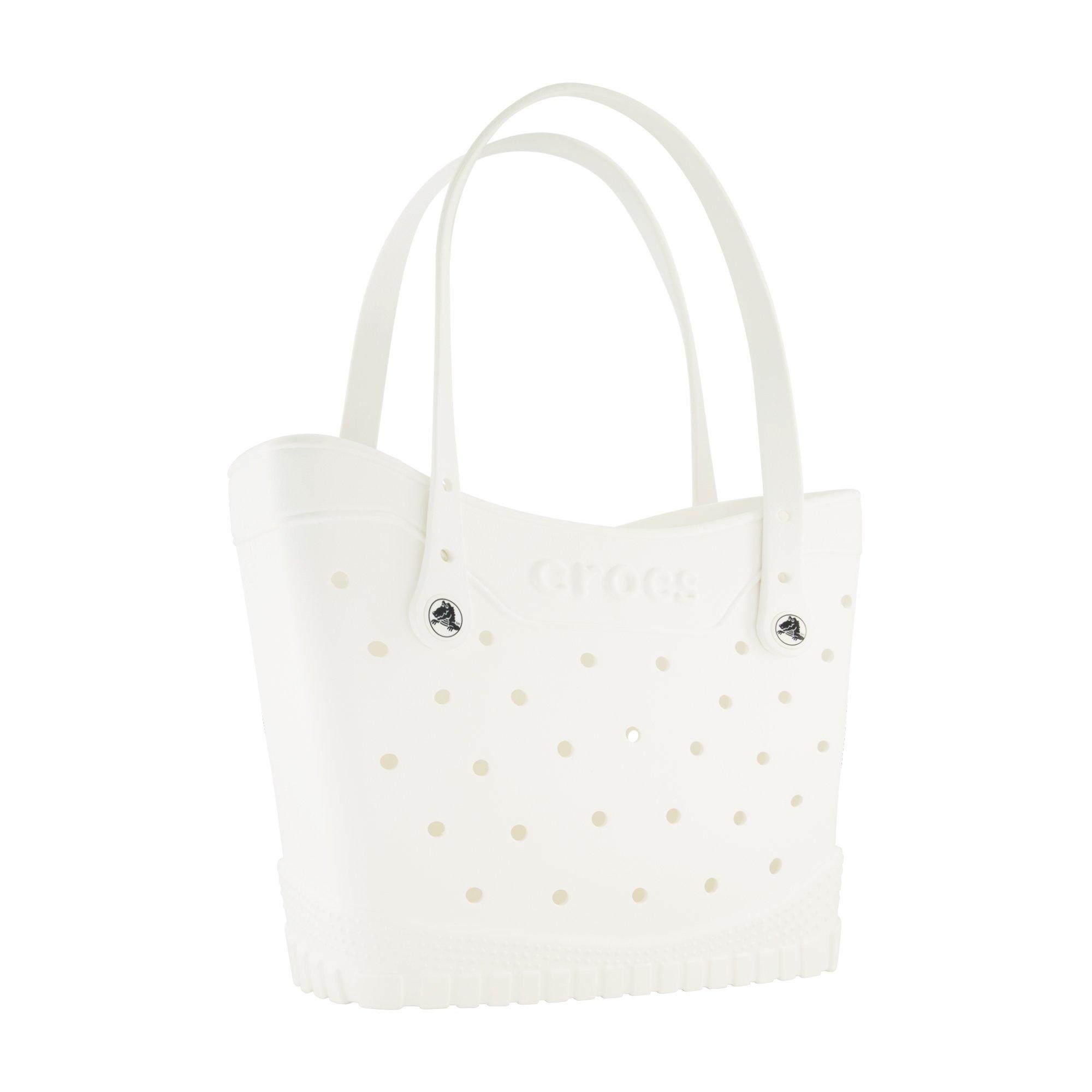 Crocs Medium Classic Tote Bag - WHITE Thumbnail View 3
